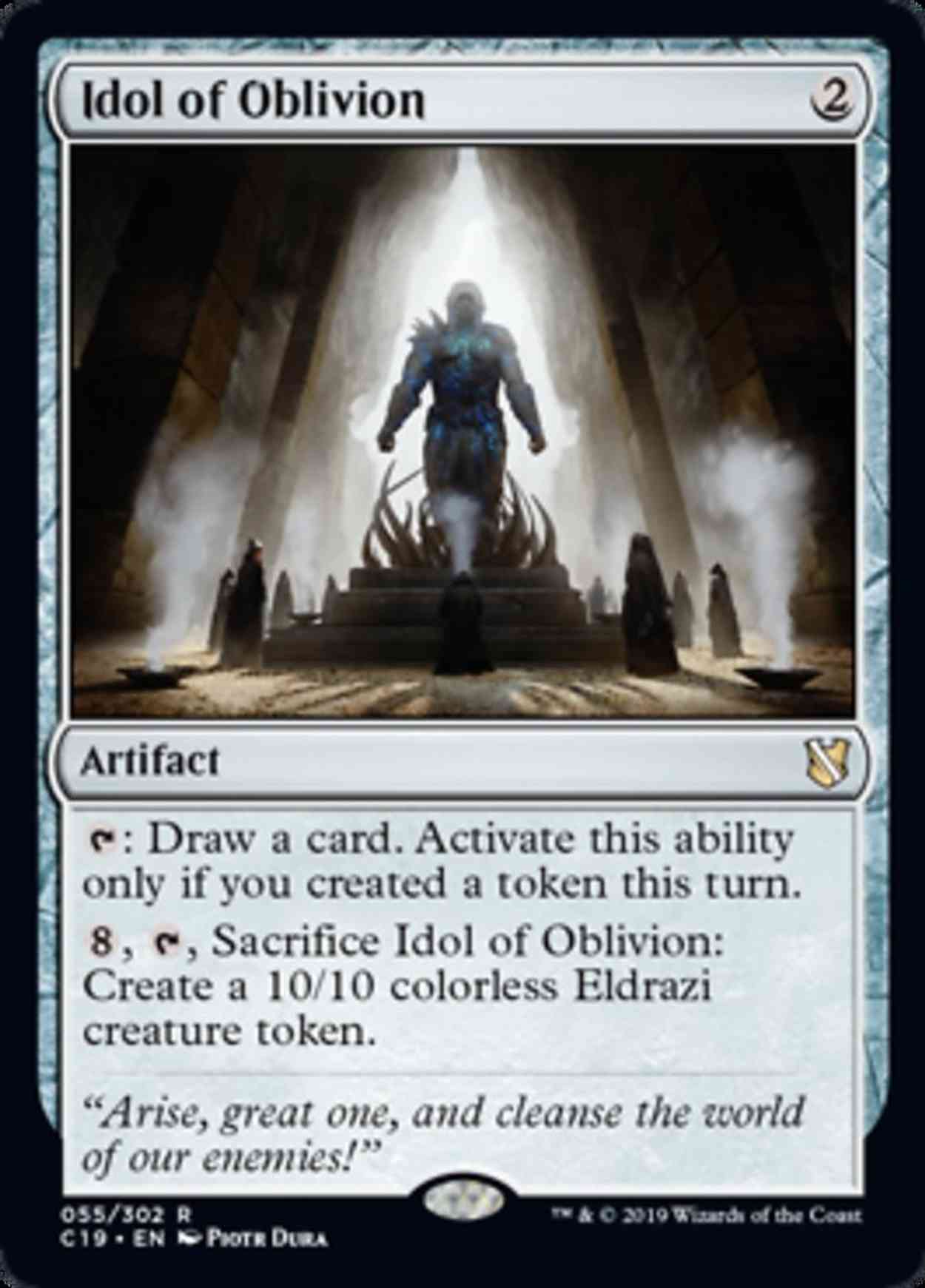 Idol of Oblivion magic card front