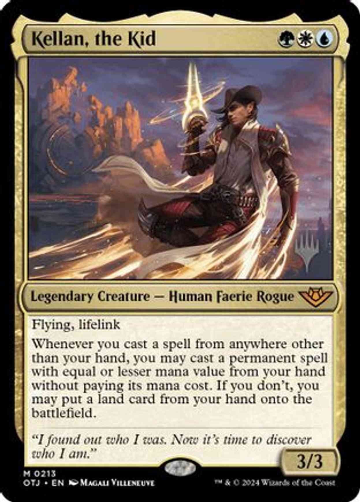 Kellan, the Kid magic card front