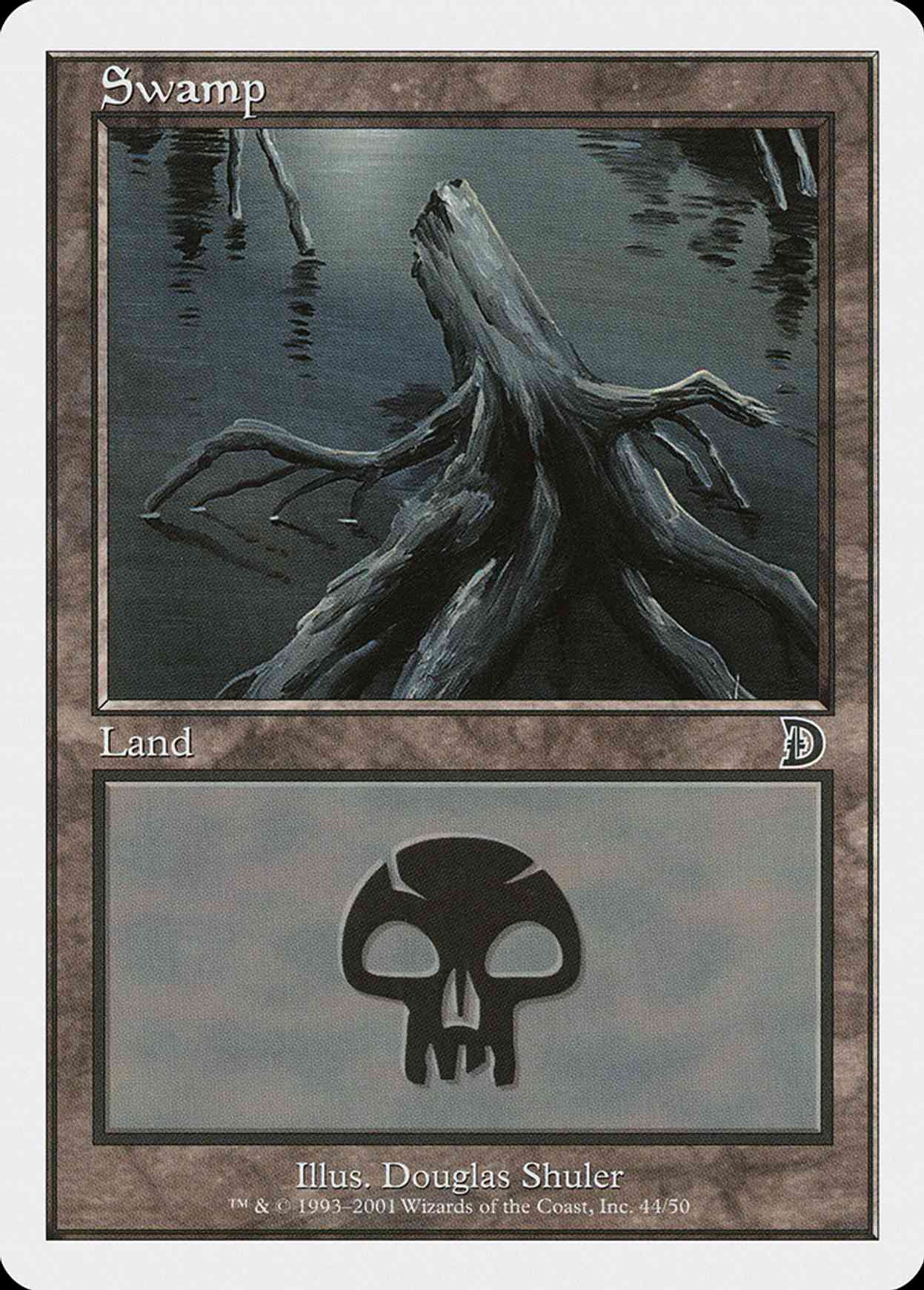 Swamp (44) magic card front