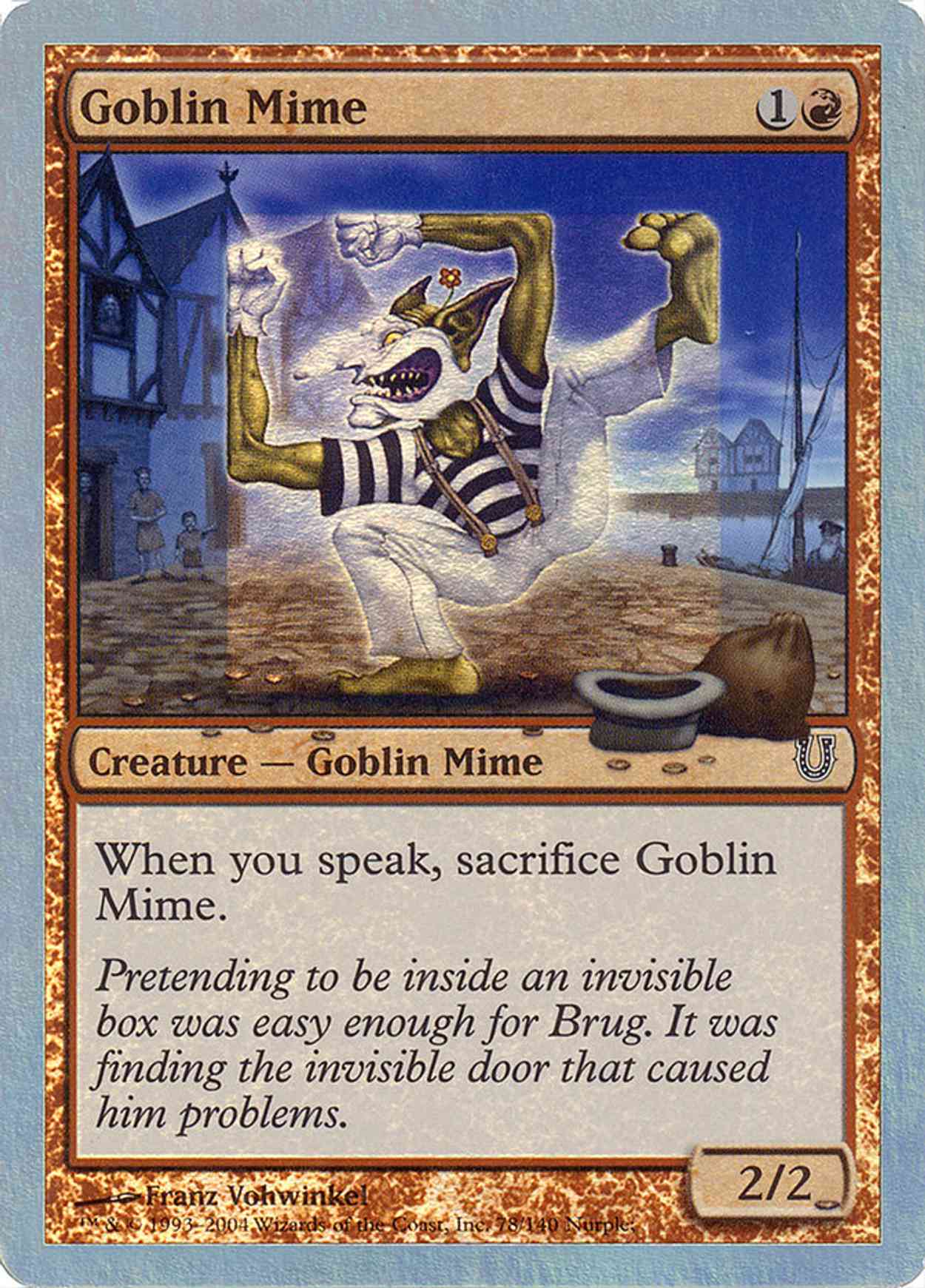 Goblin Mime (Alternate Foil) magic card front