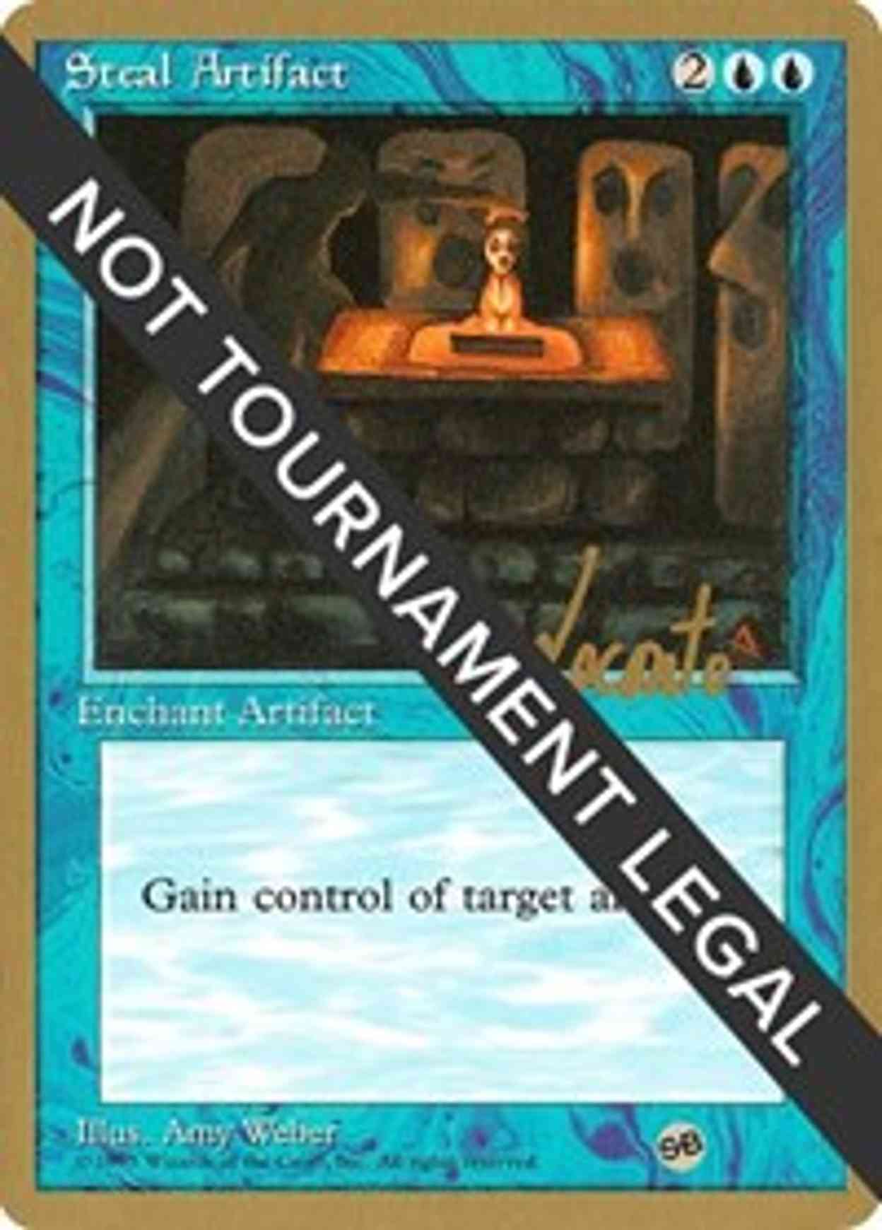 Steal Artifact - 1996 Michael Loconto (4ED) (SB) magic card front