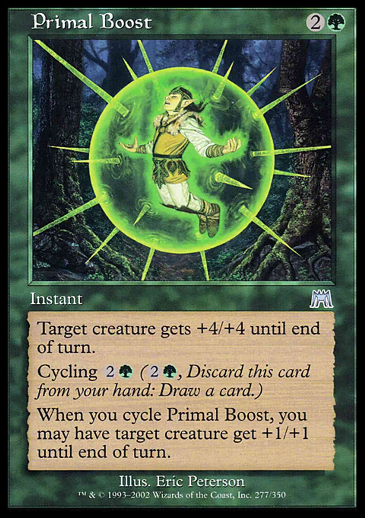 Primal Boost magic card front
