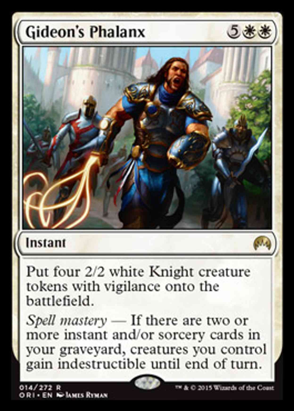 Gideon's Phalanx magic card front