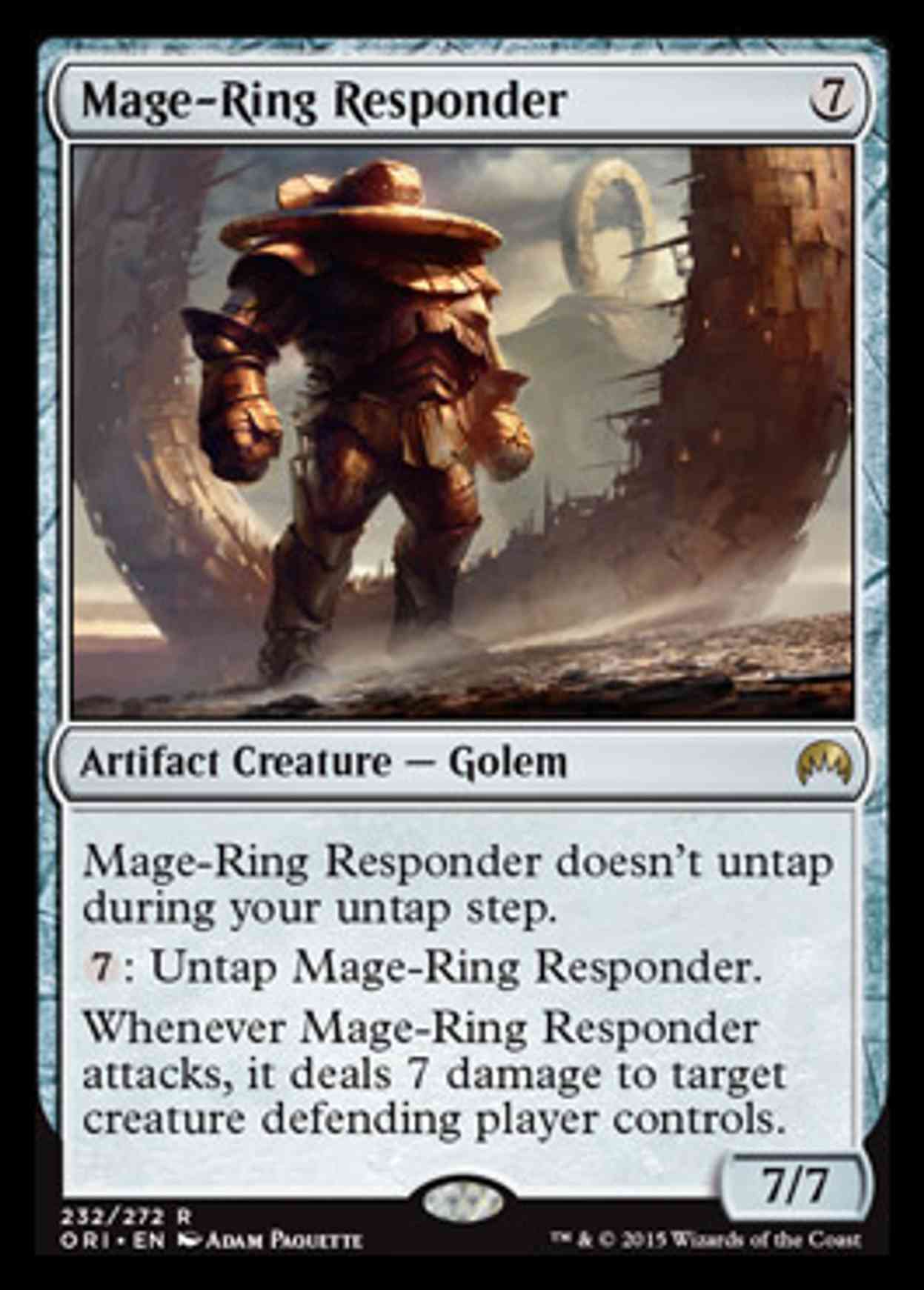 Mage-Ring Responder magic card front