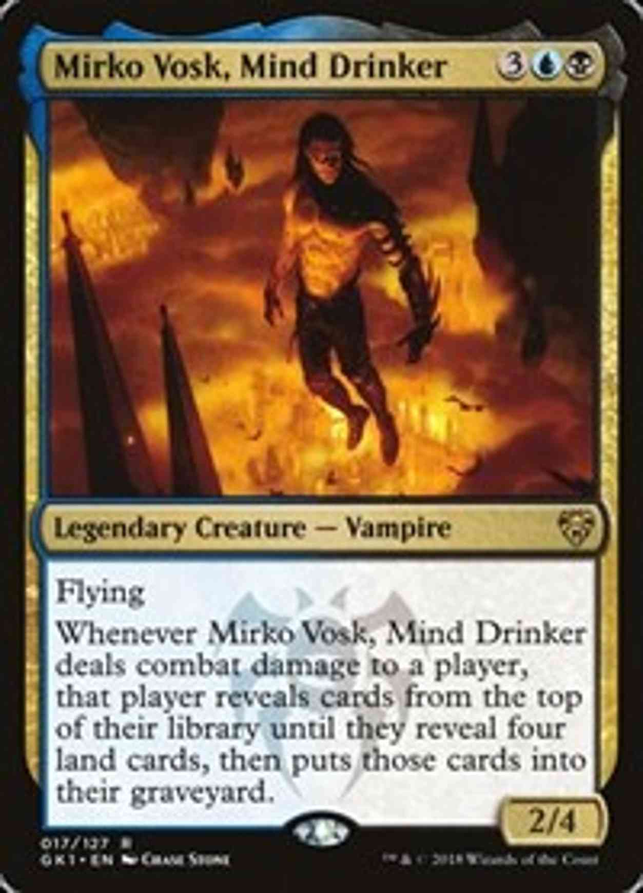 Mirko Vosk, Mind Drinker magic card front