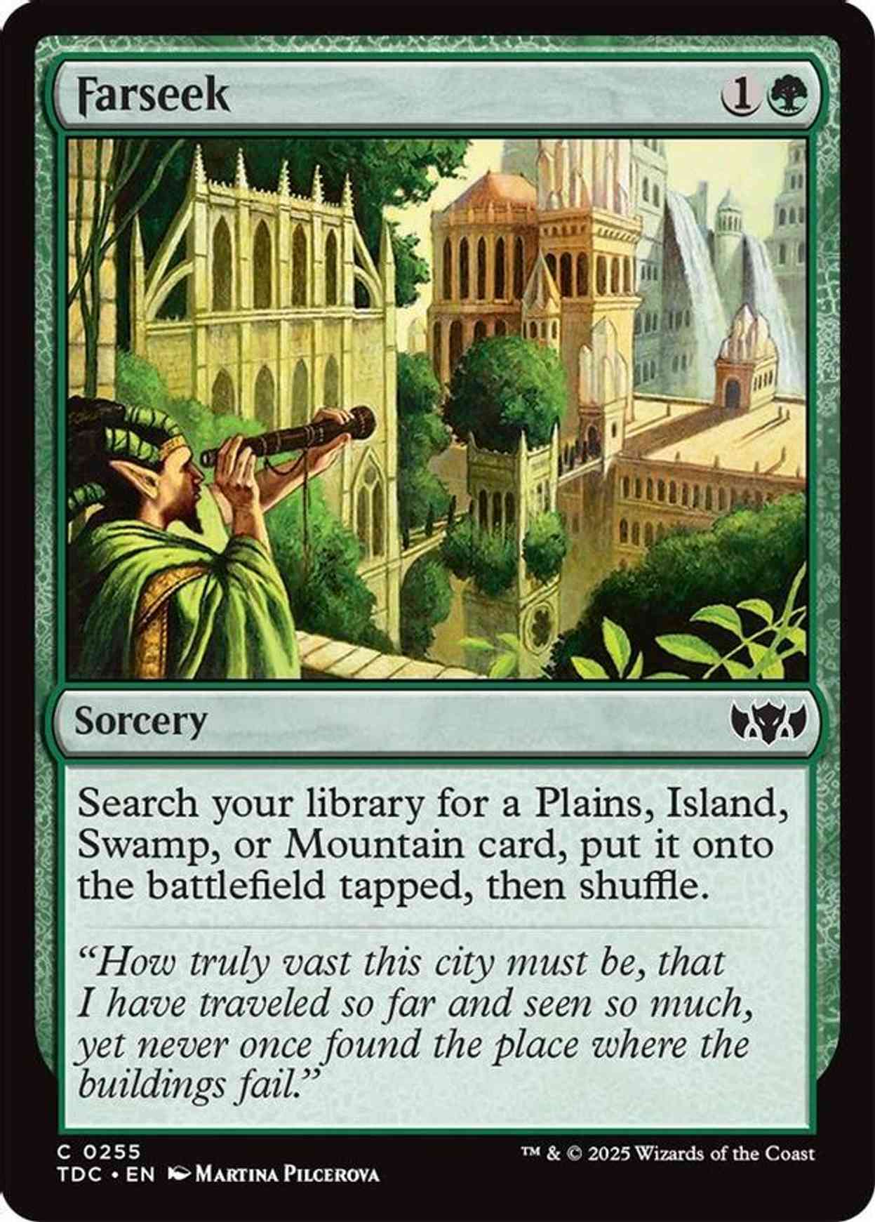 Farseek magic card front