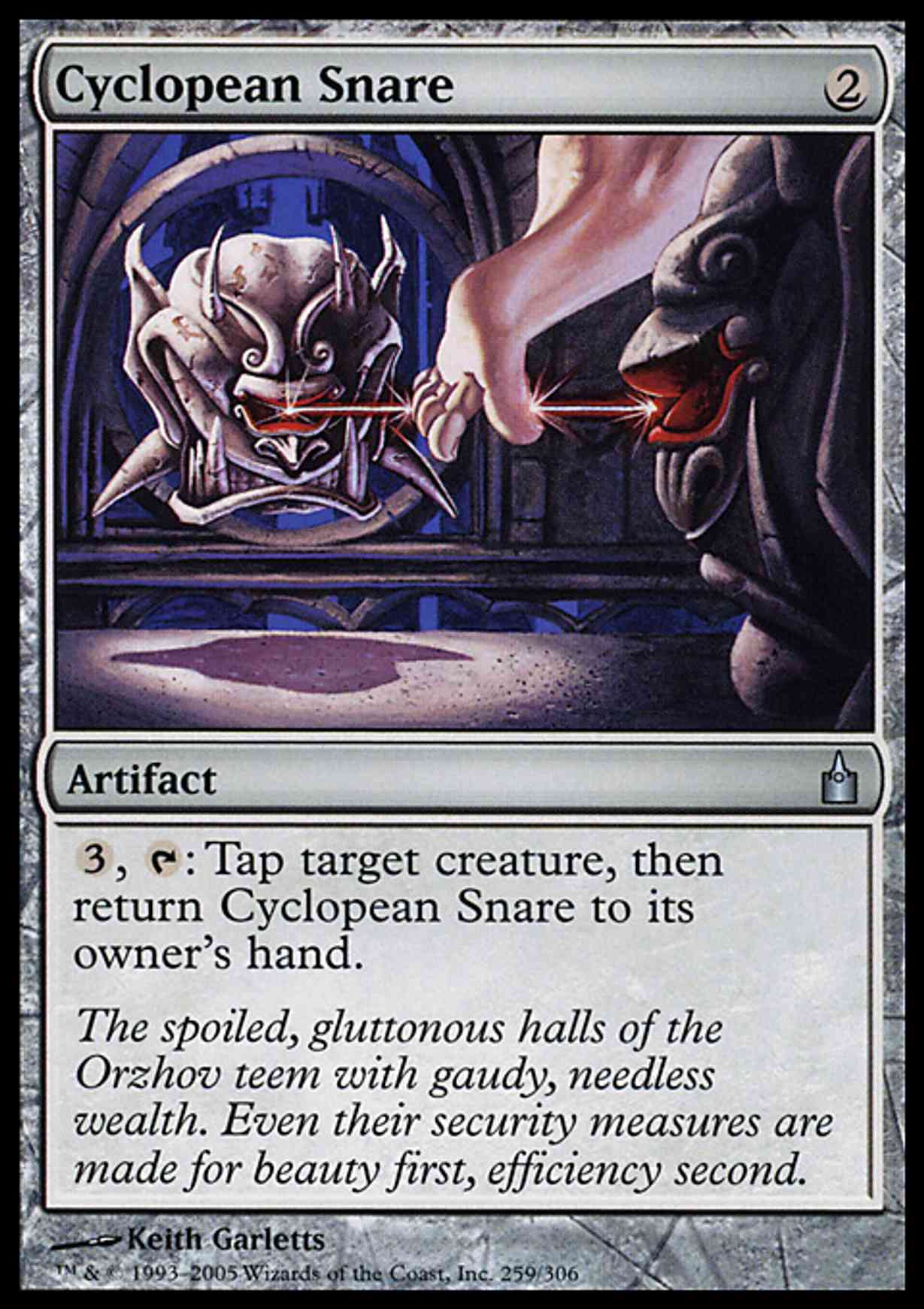 Cyclopean Snare magic card front