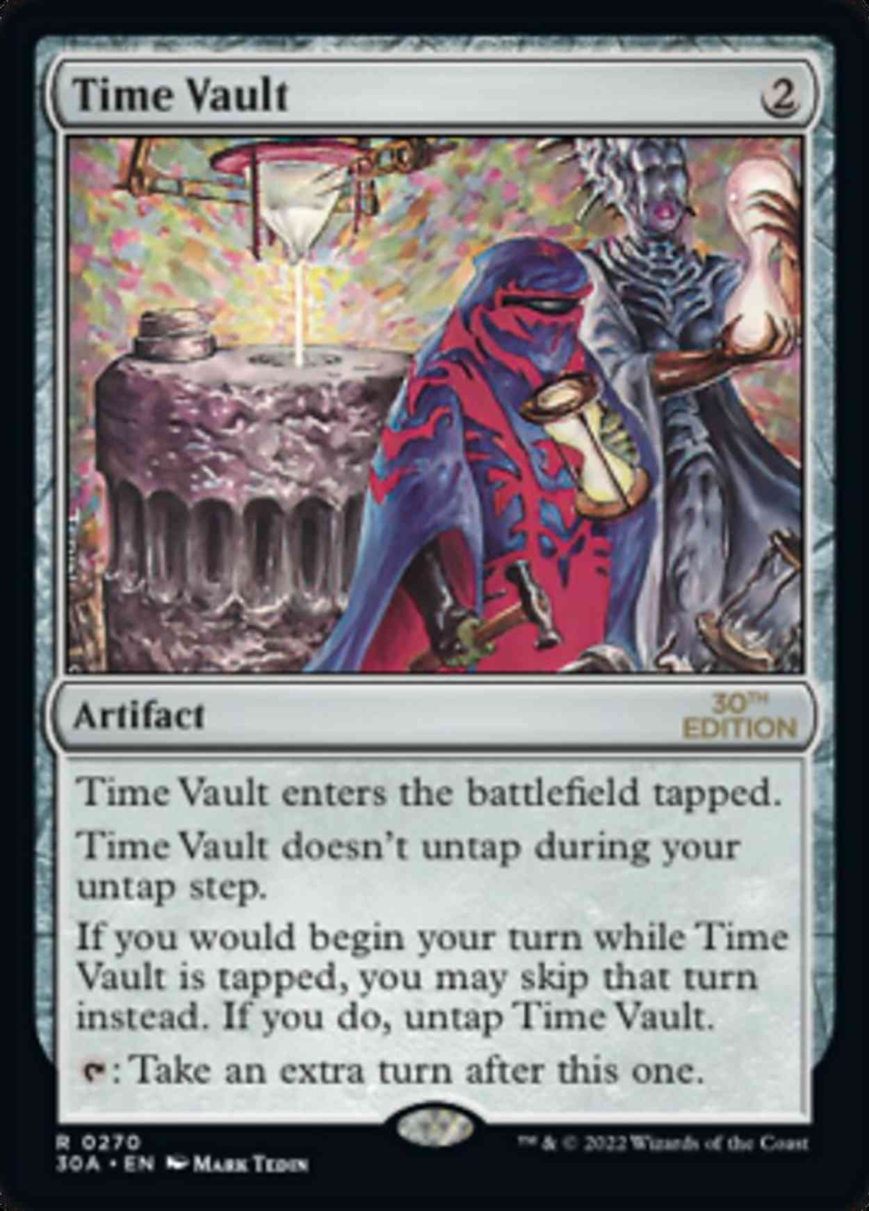 Time Vault magic card front