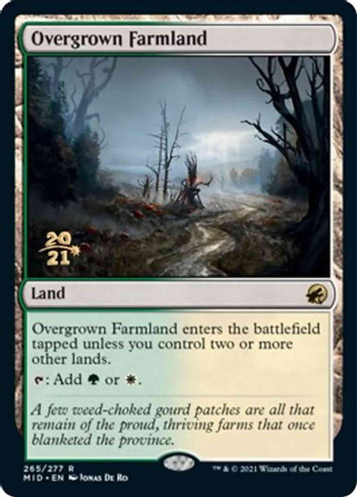 Overgrown Farmland magic card front
