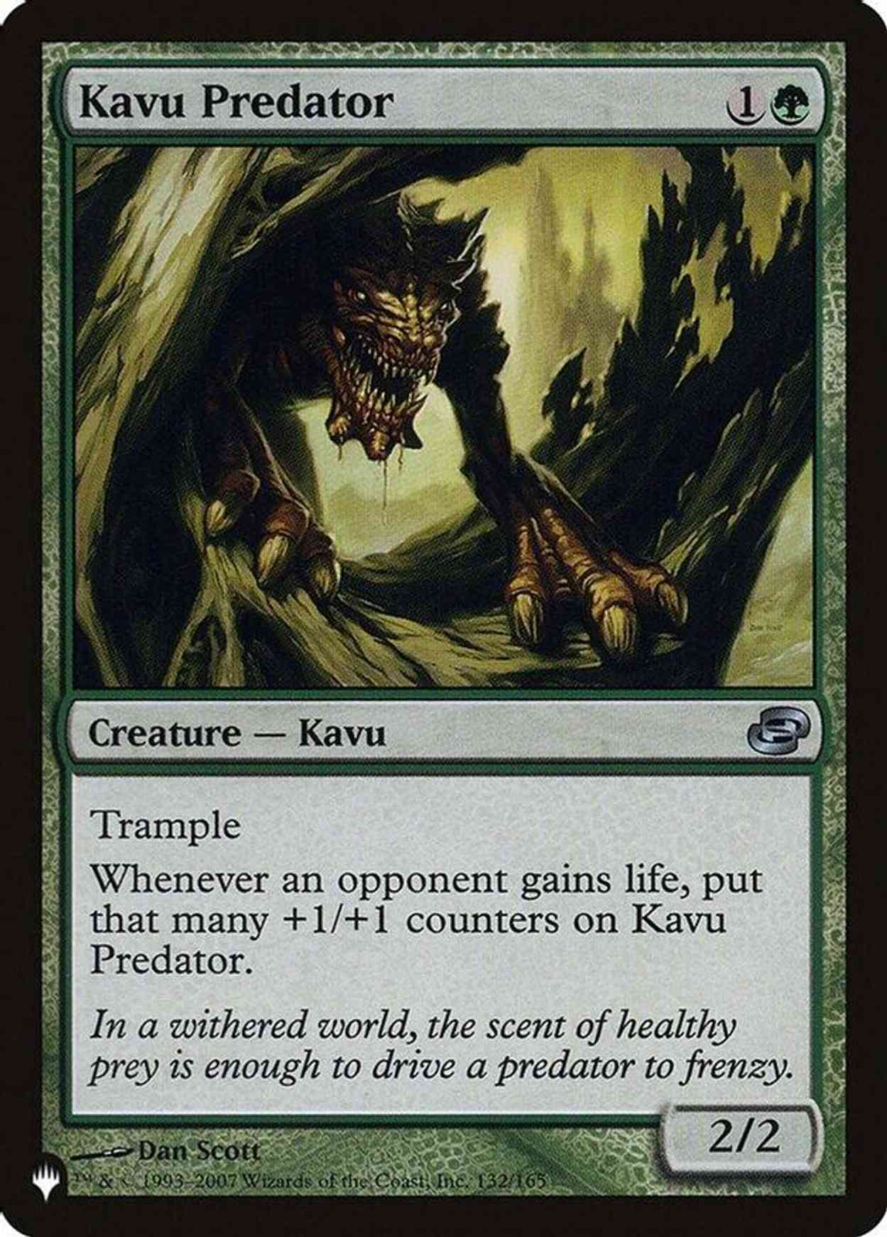 Kavu Predator magic card front