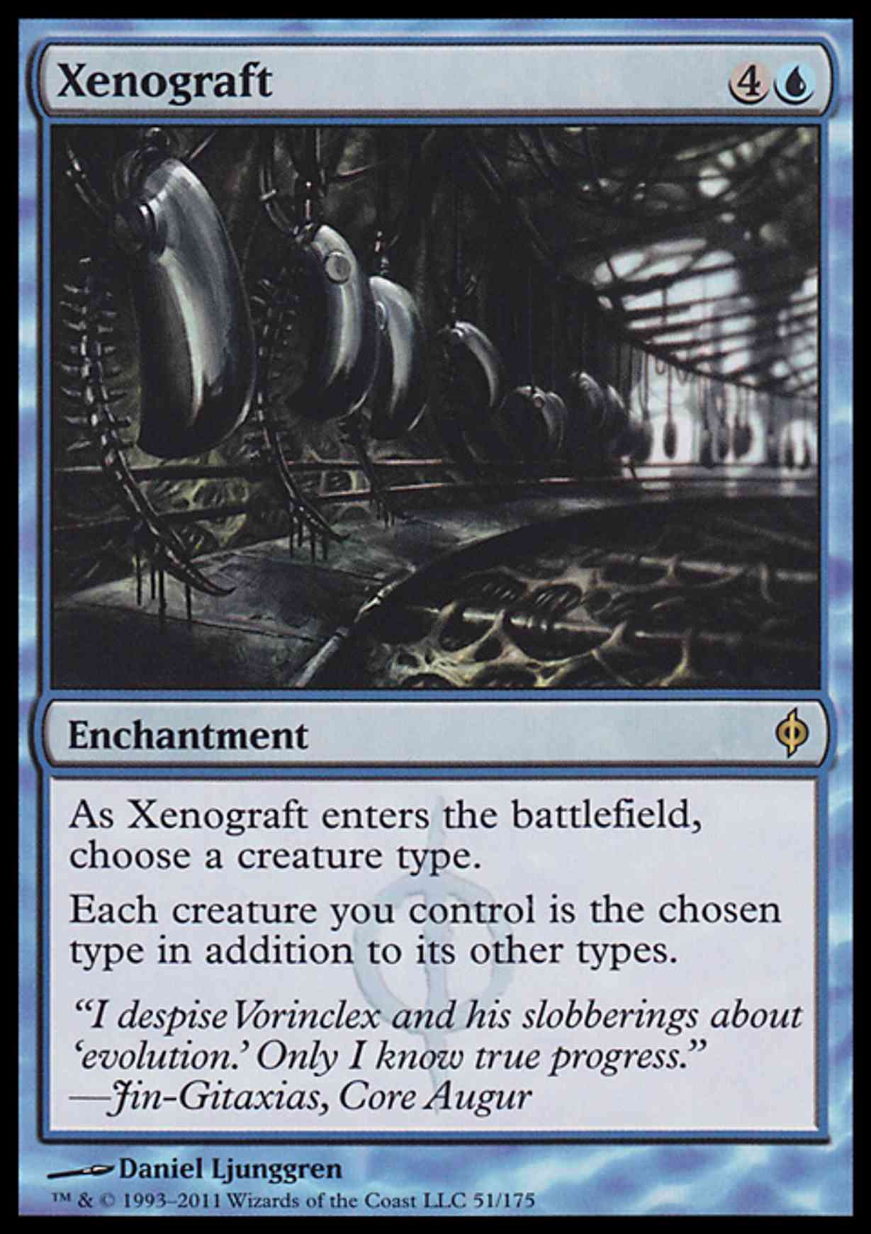 Xenograft magic card front
