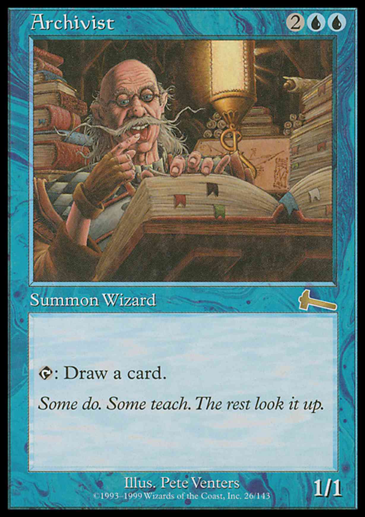 Archivist magic card front