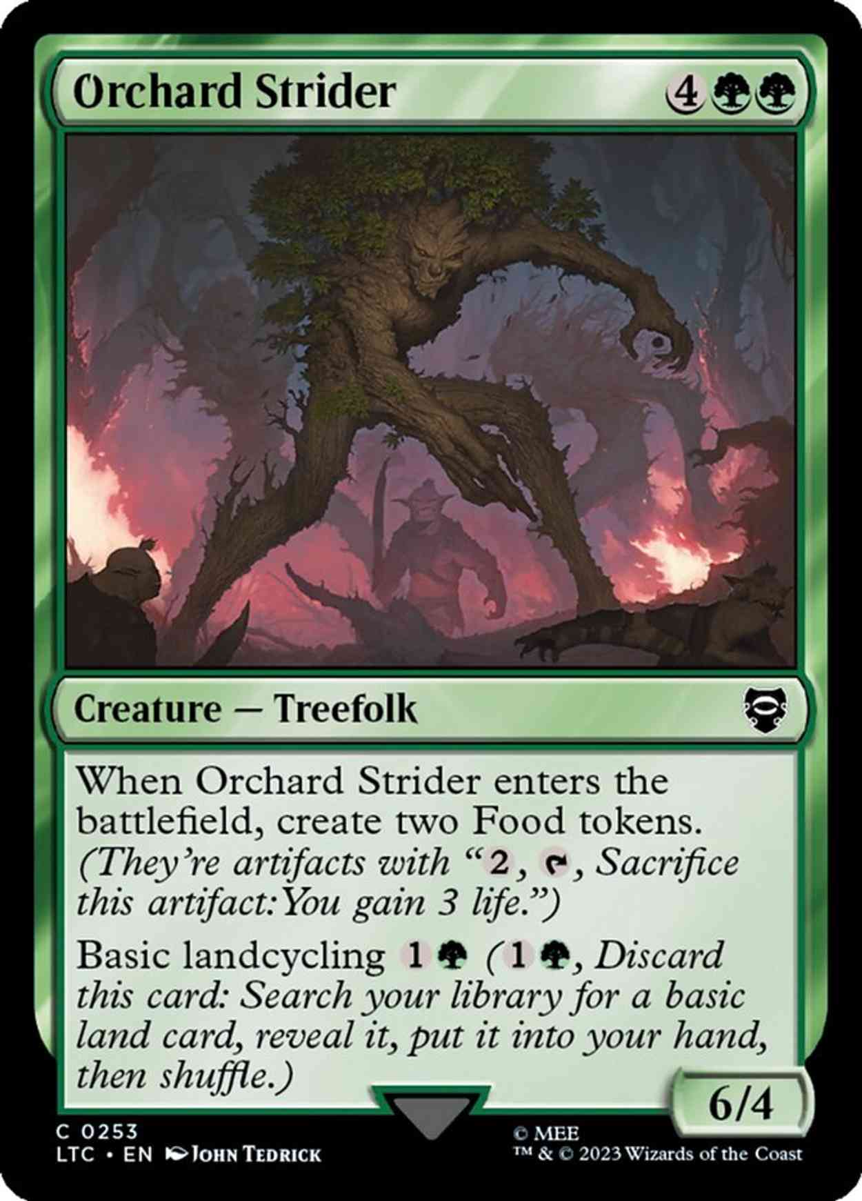 Orchard Strider magic card front