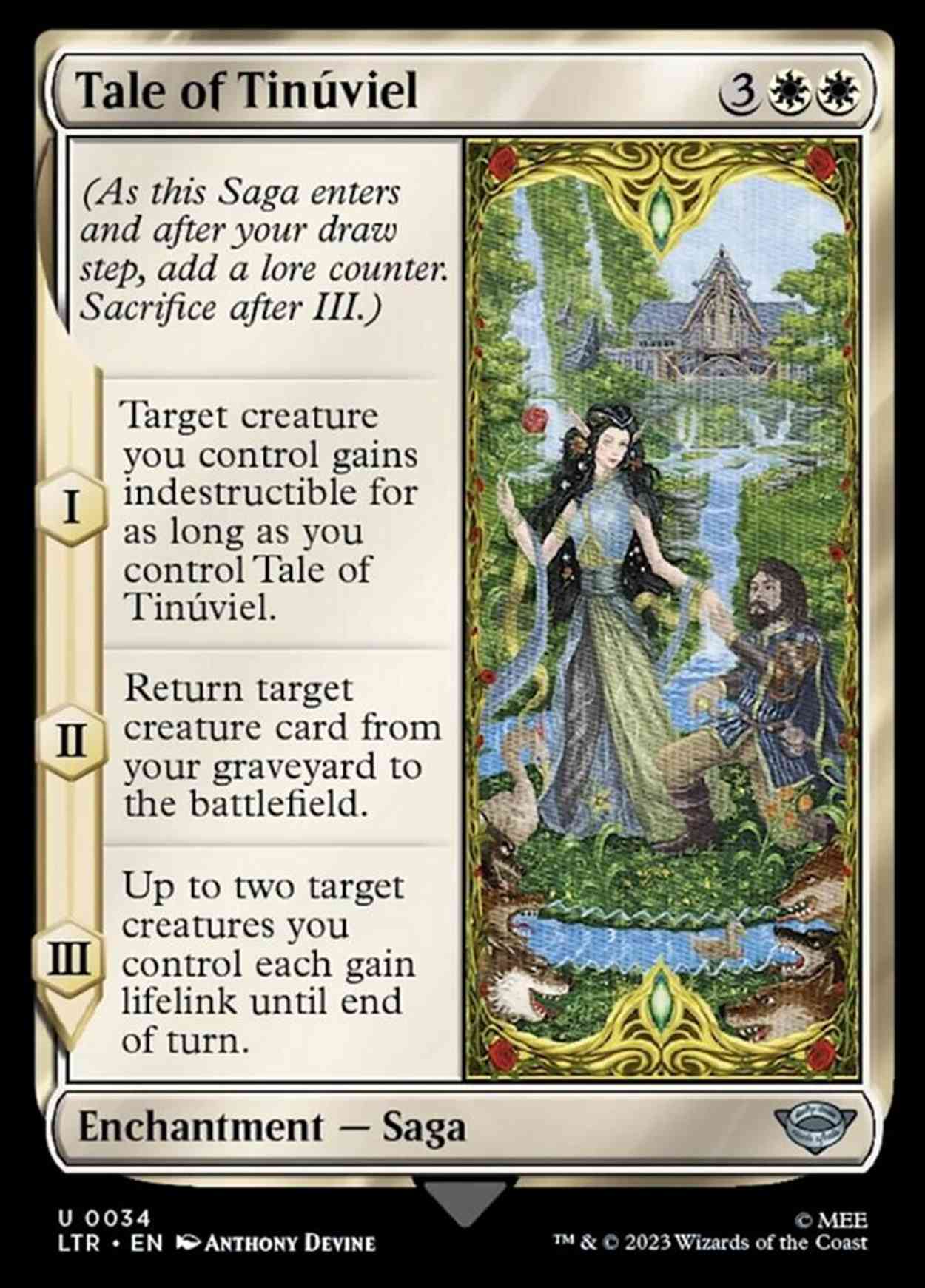 Tale of Tinúviel magic card front