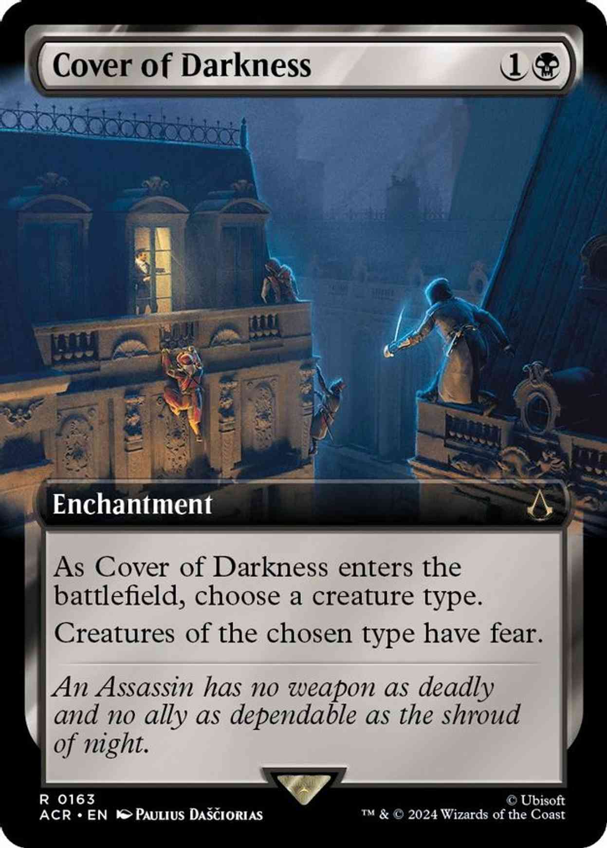 Cover of Darkness (Extended Art) magic card front