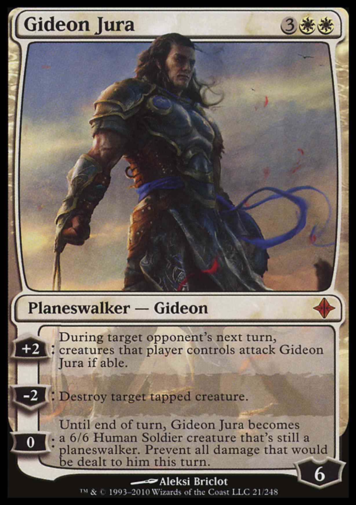 Gideon Jura magic card front
