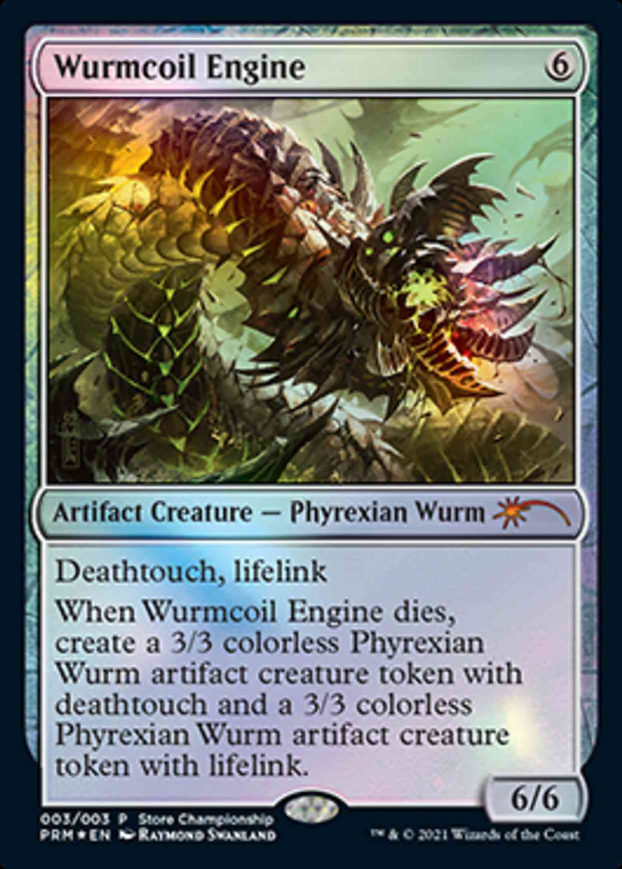 Wurmcoil Engine magic card front