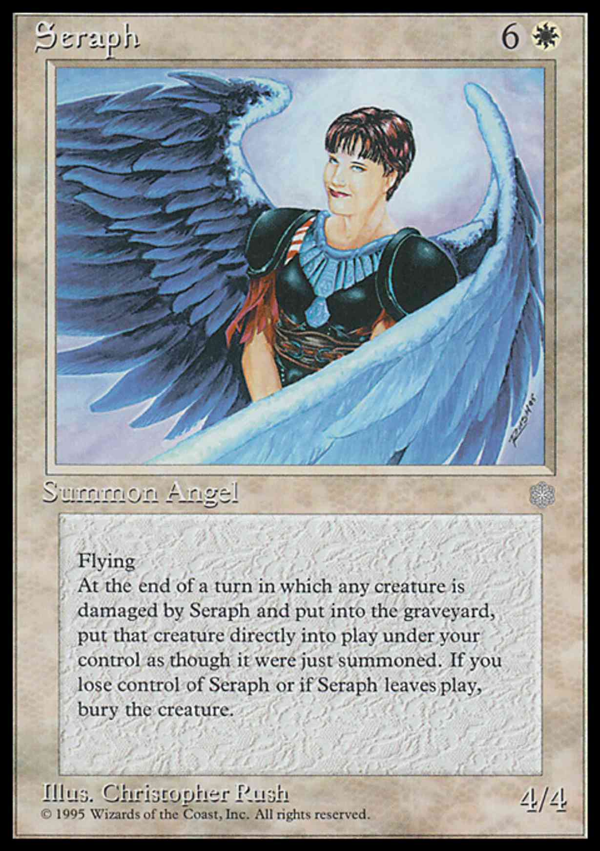 Seraph magic card front