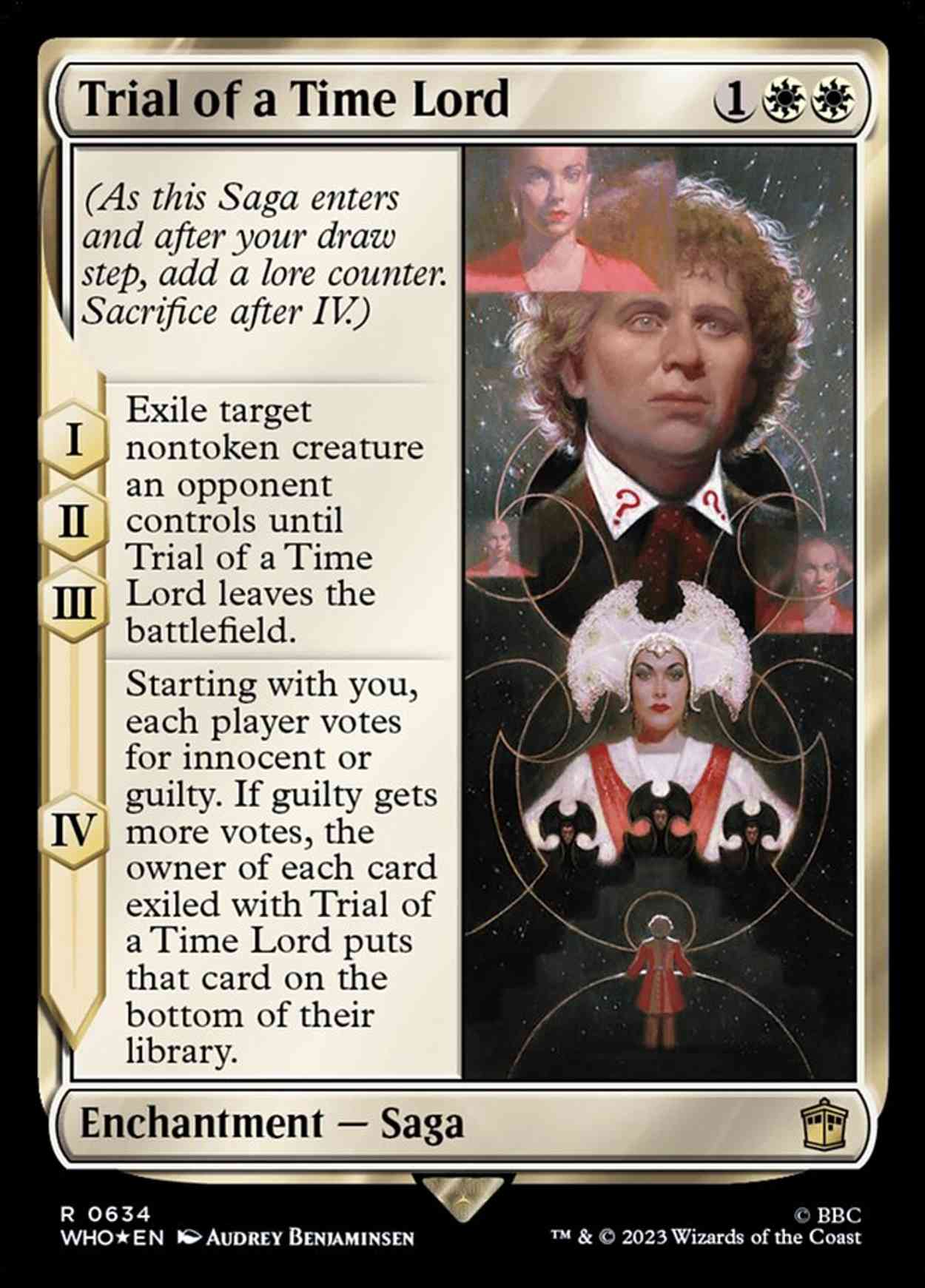 Trial of a Time Lord (Surge Foil) magic card front