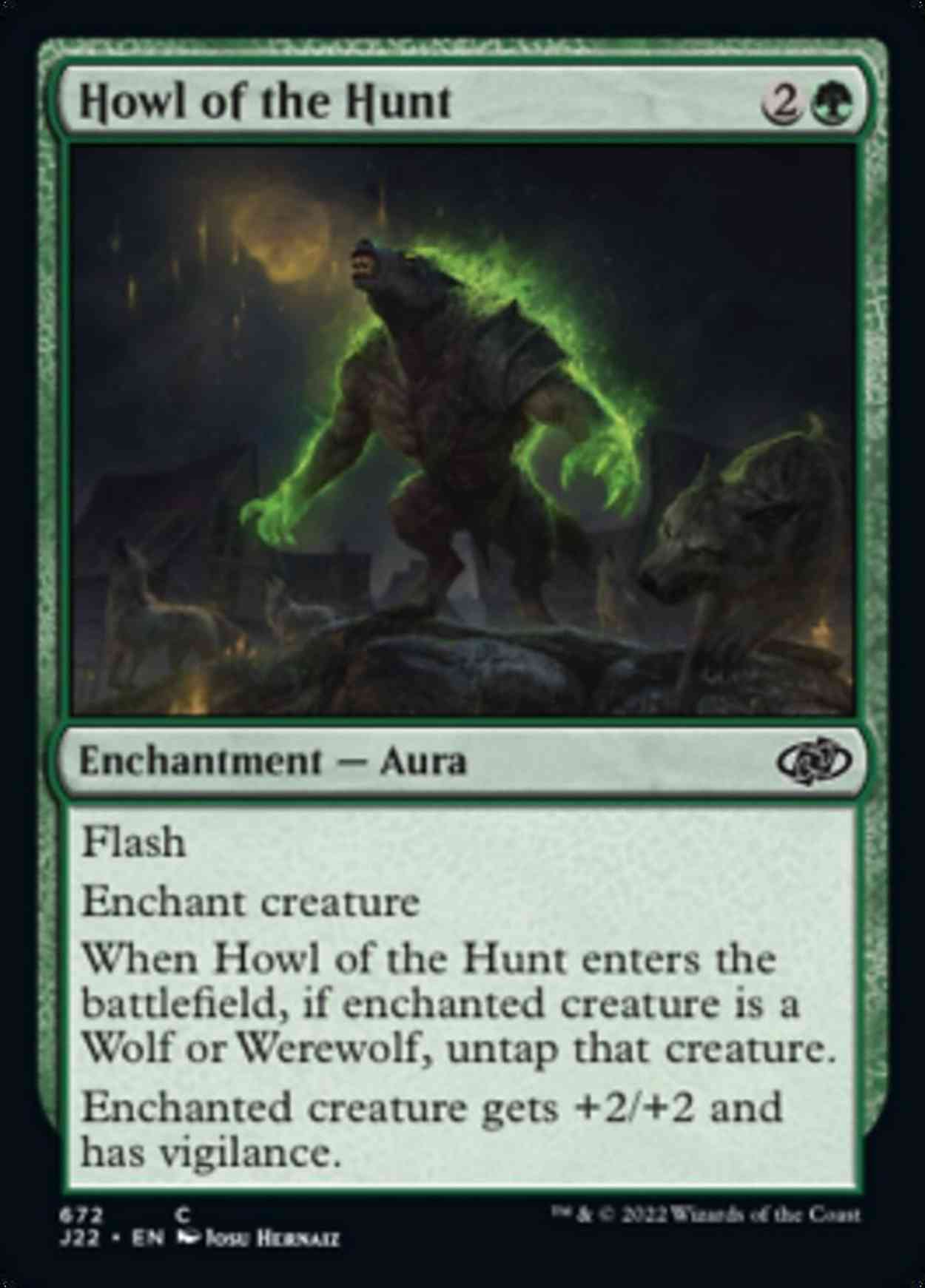 Howl of the Hunt magic card front