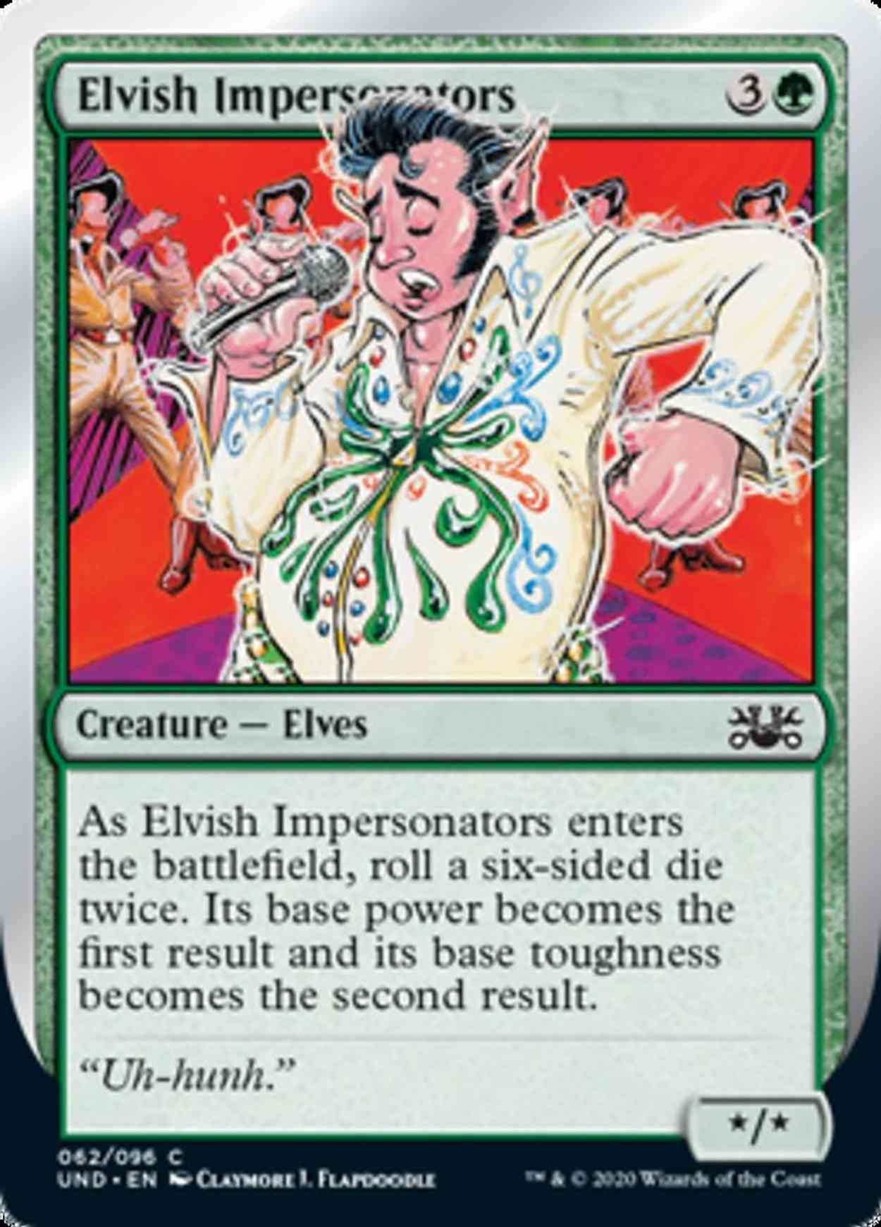 Elvish Impersonators magic card front