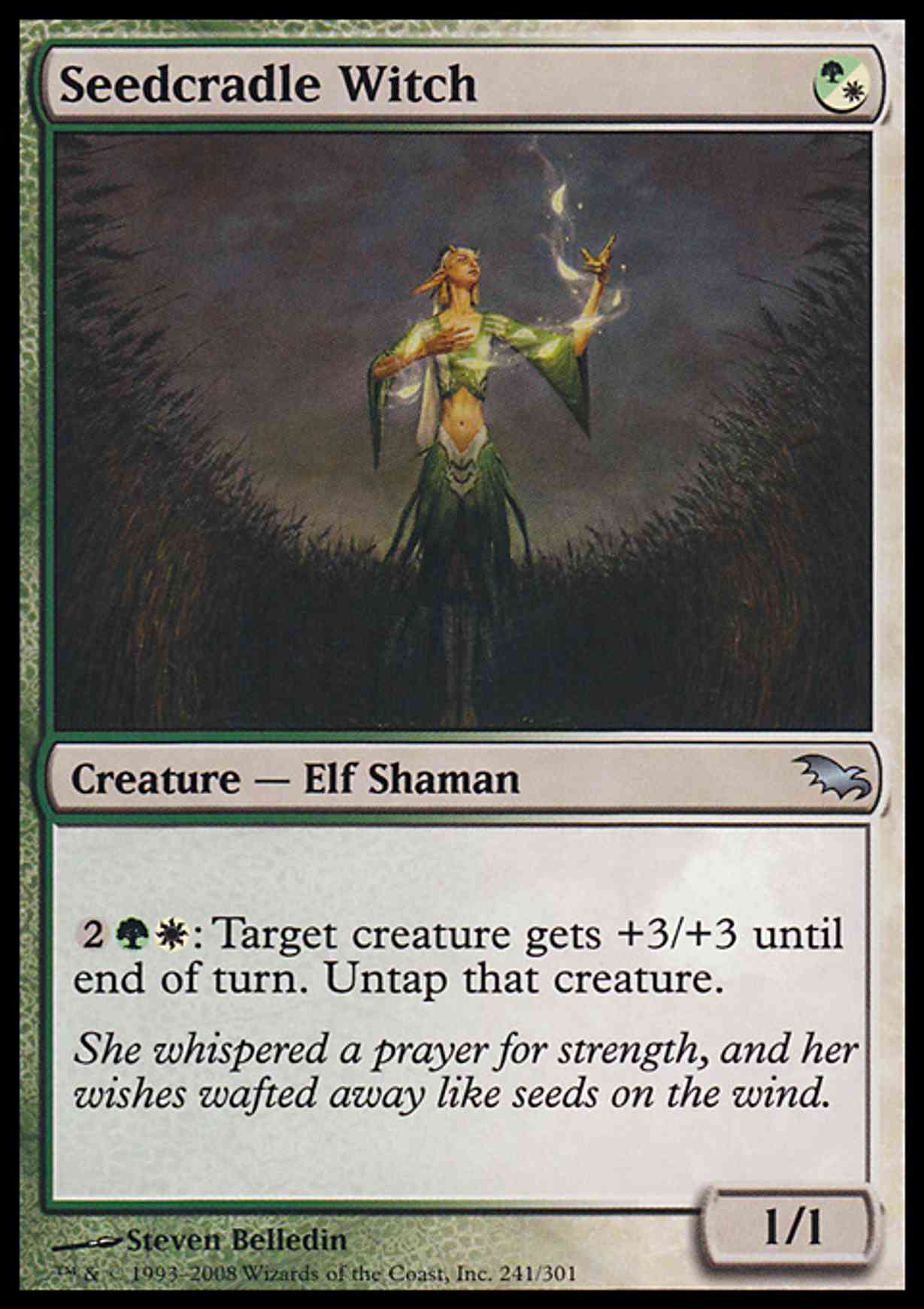 Seedcradle Witch magic card front