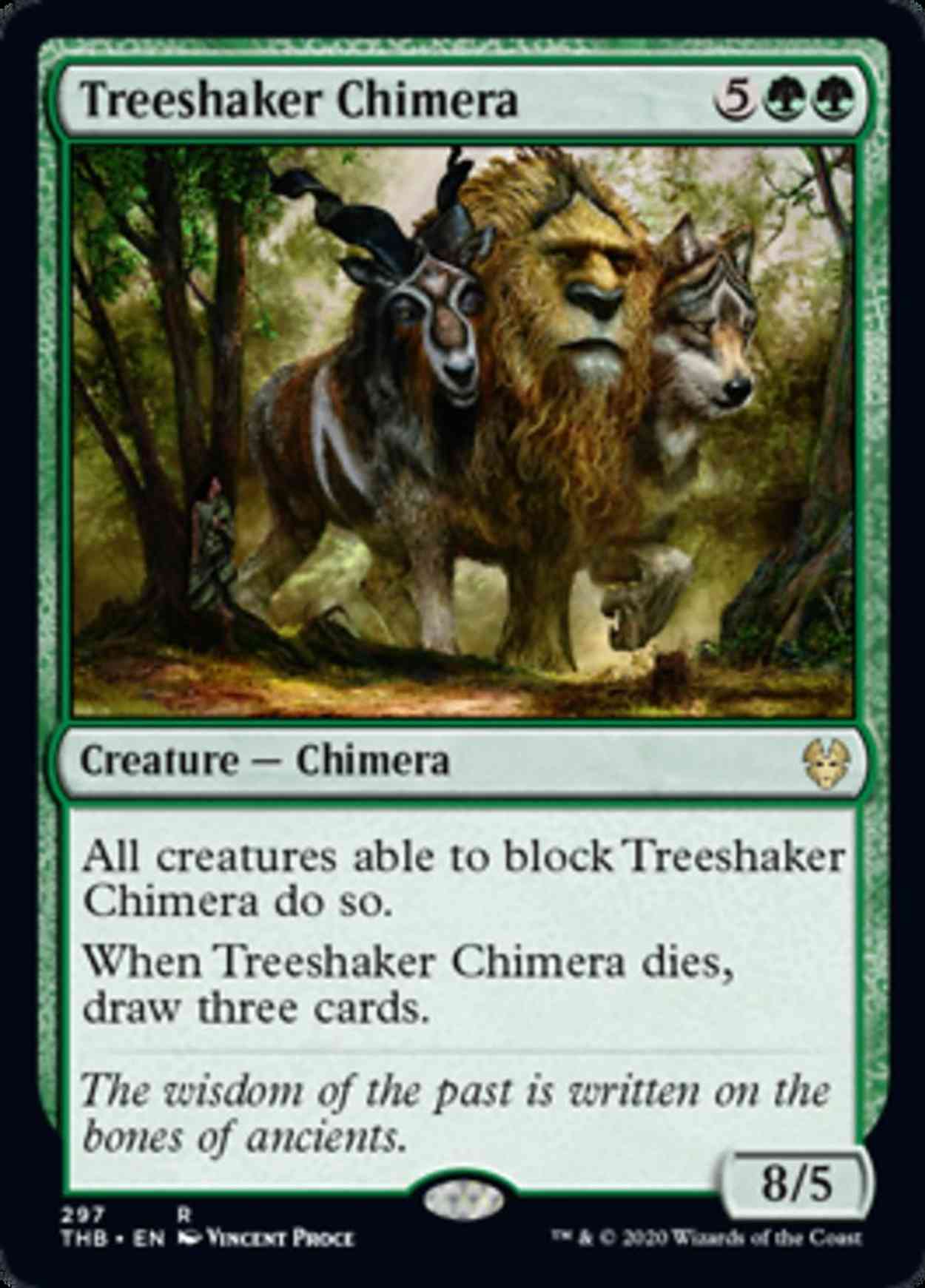 Treeshaker Chimera magic card front