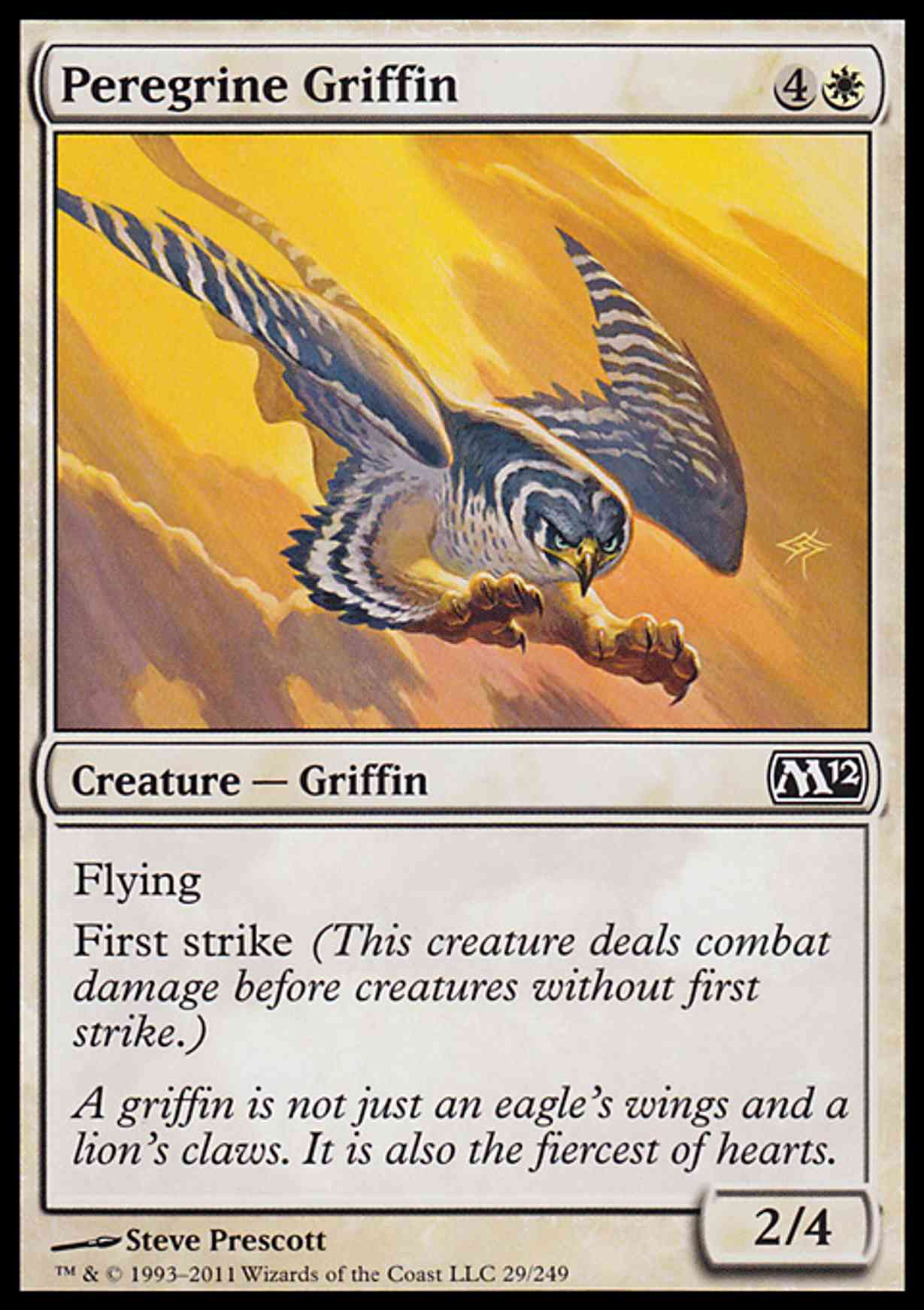 Peregrine Griffin magic card front