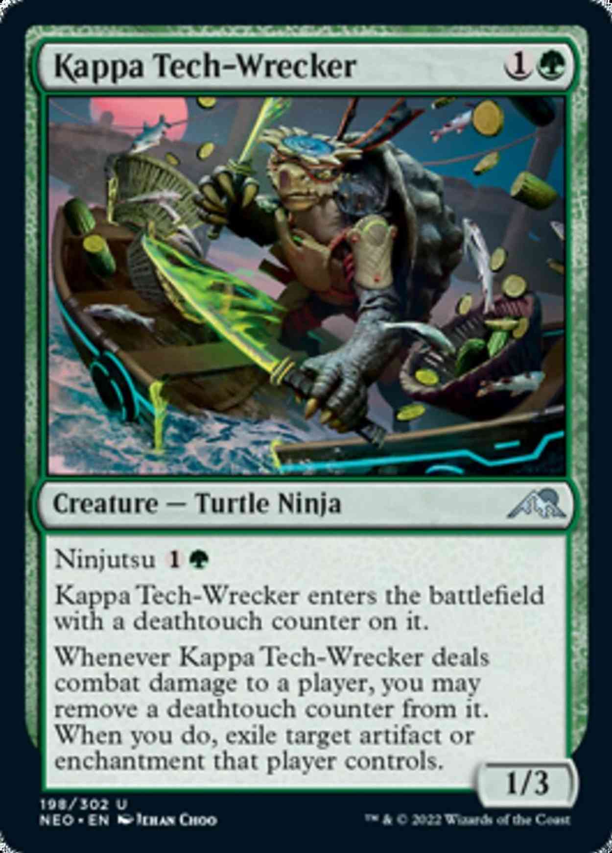 Kappa Tech-Wrecker magic card front