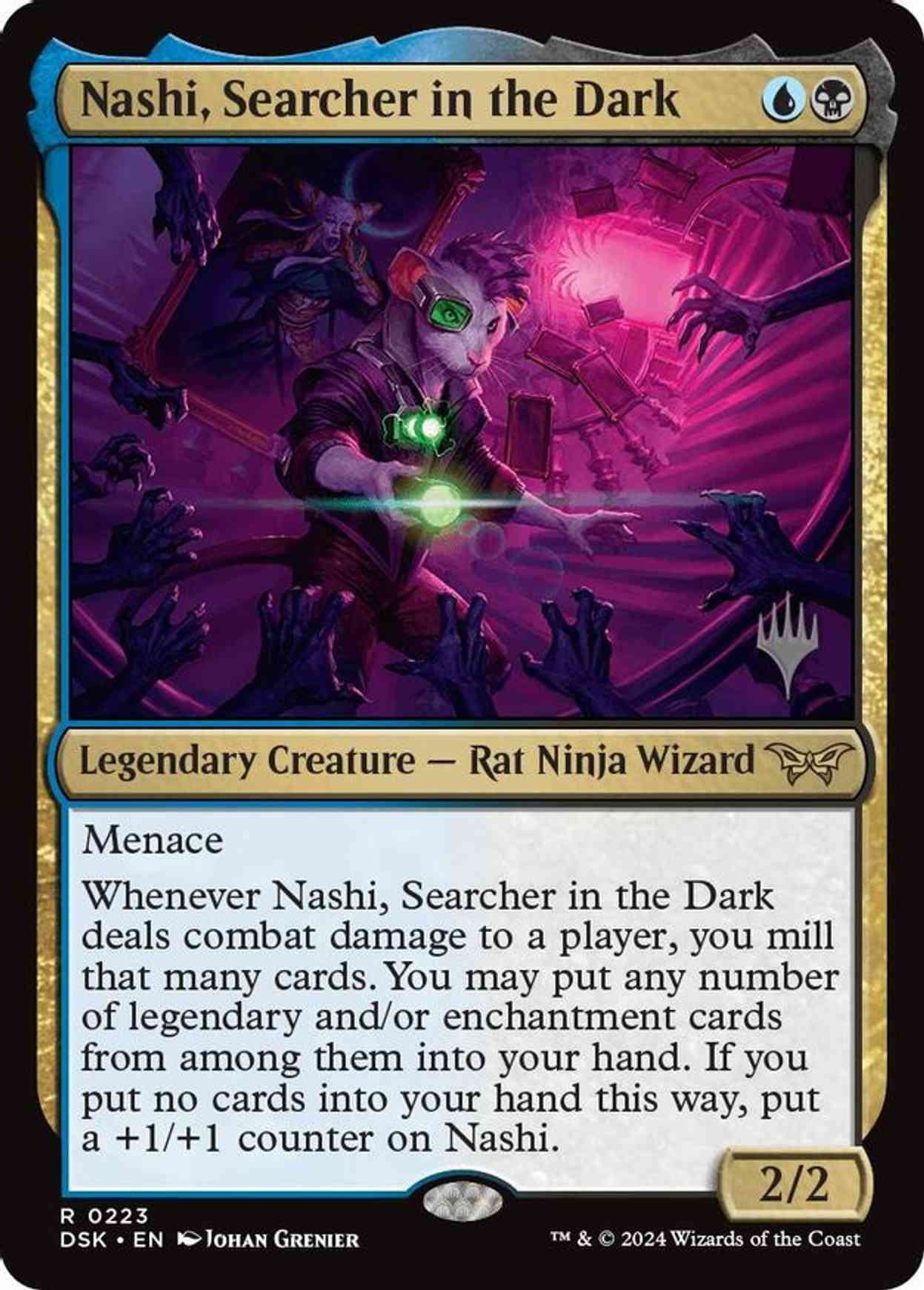 Nashi, Searcher in the Dark magic card front