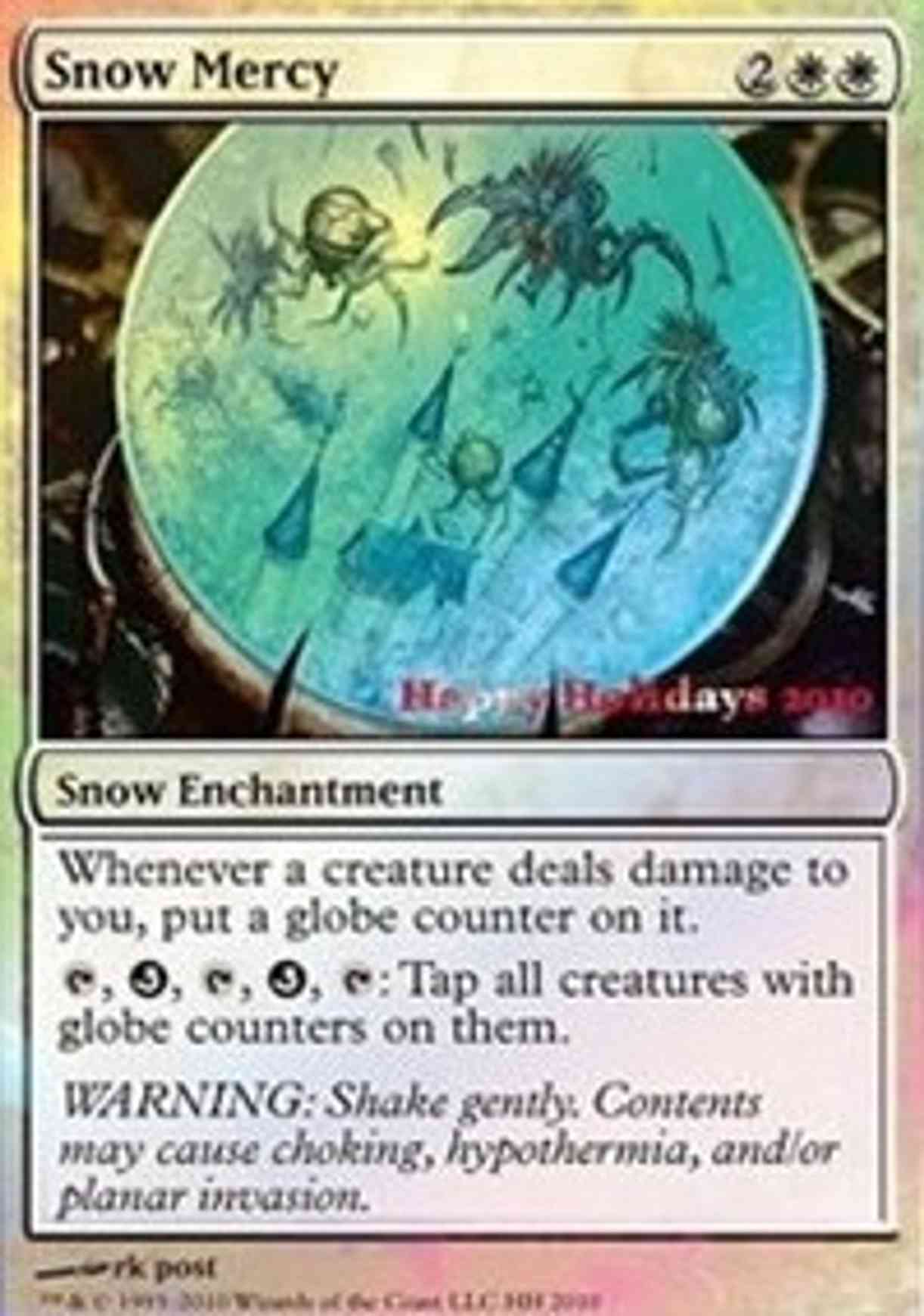 Snow Mercy magic card front