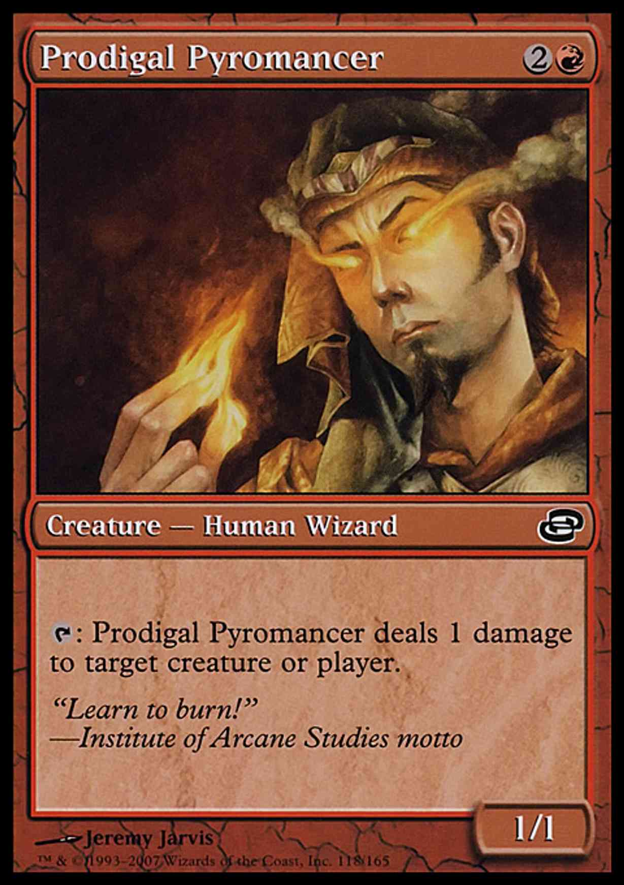 Prodigal Pyromancer magic card front