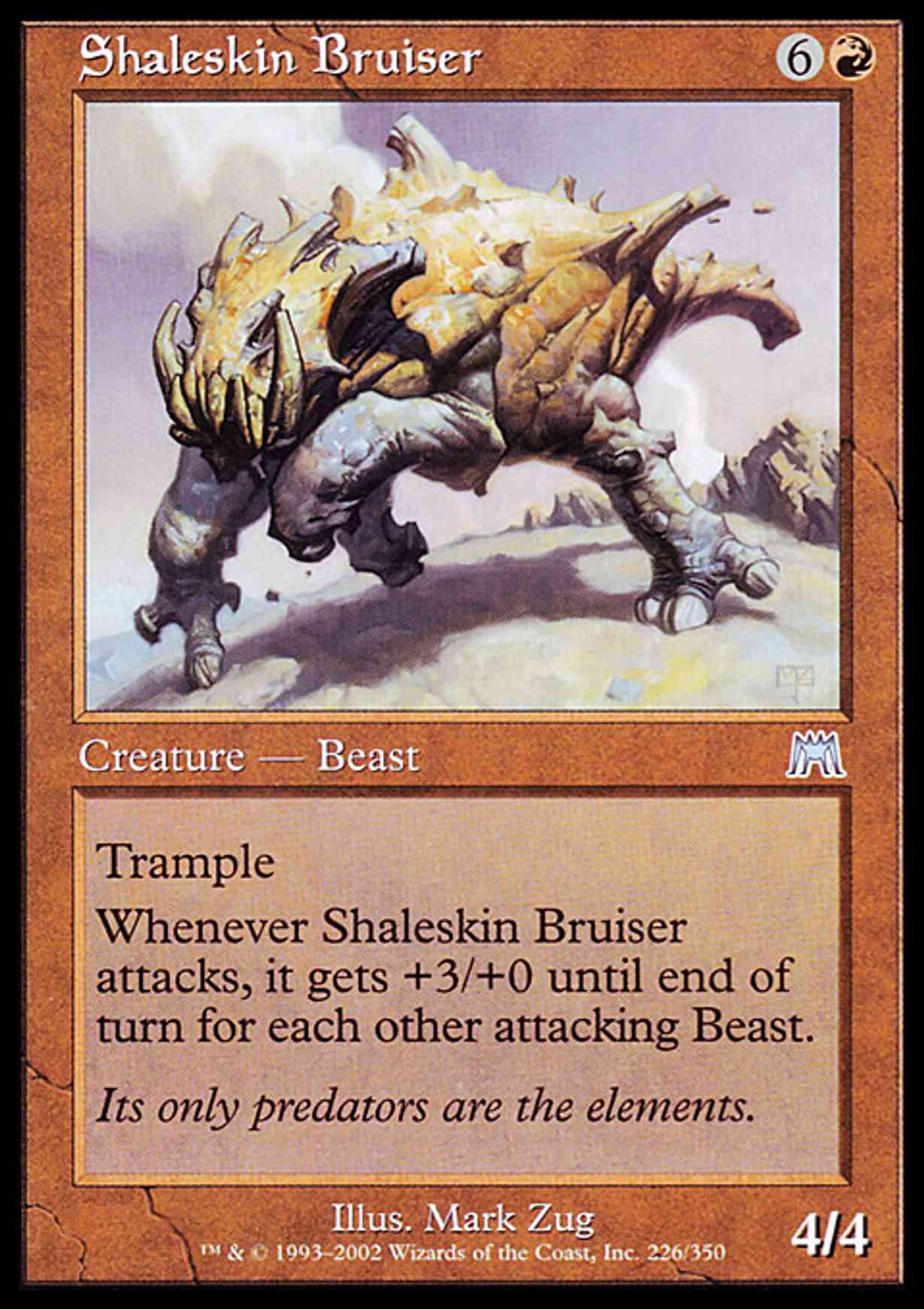 Shaleskin Bruiser magic card front