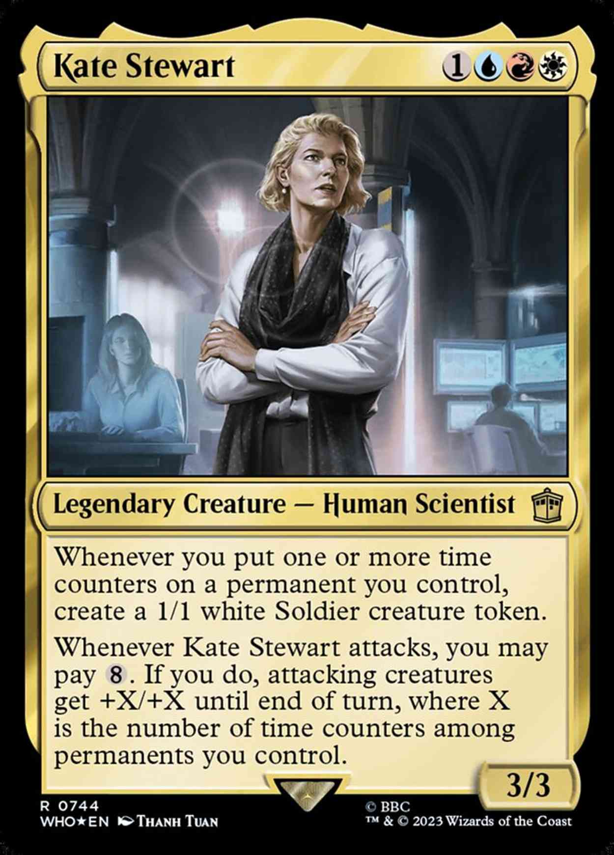 Kate Stewart (Surge Foil) magic card front