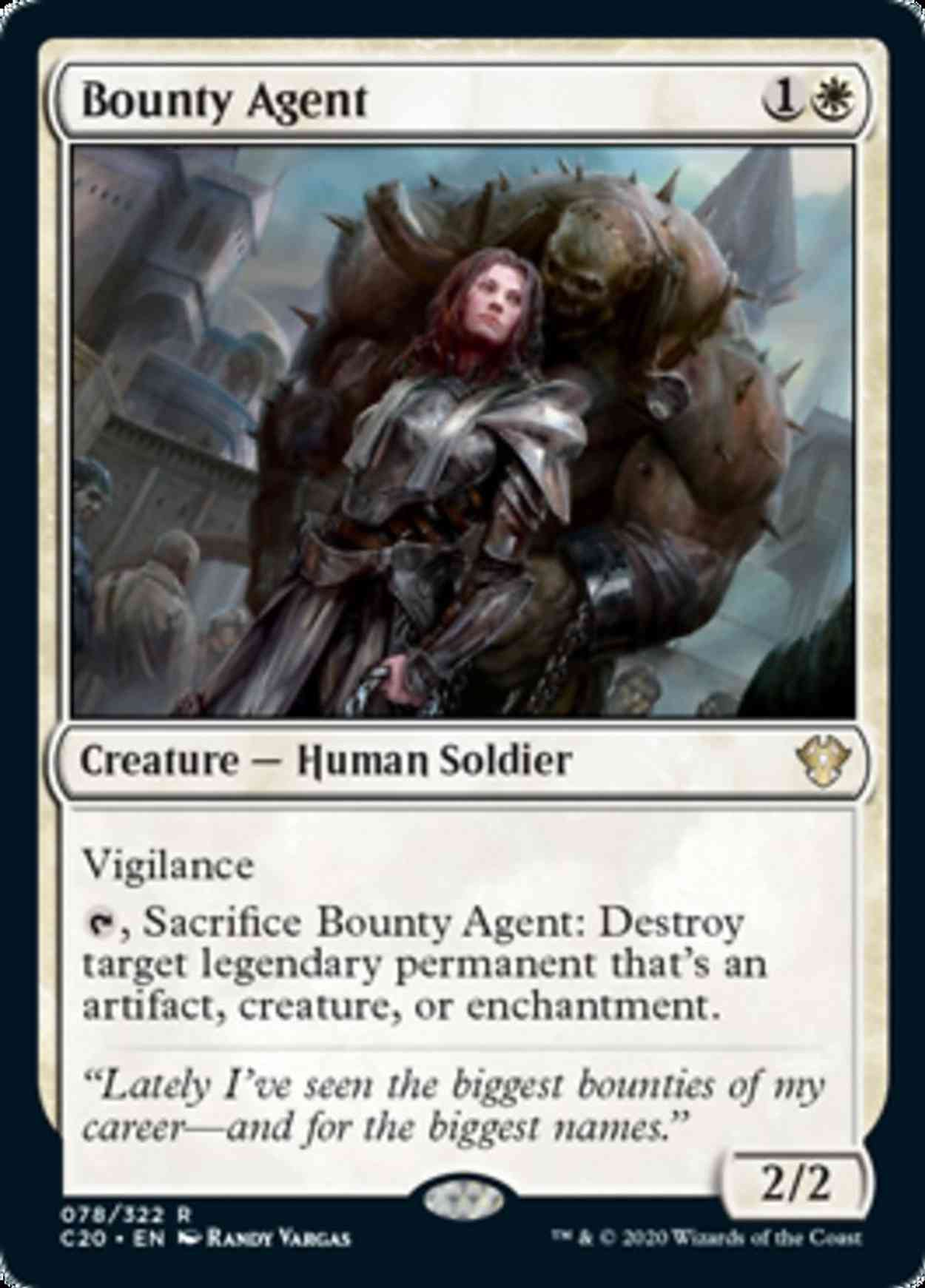 Bounty Agent magic card front