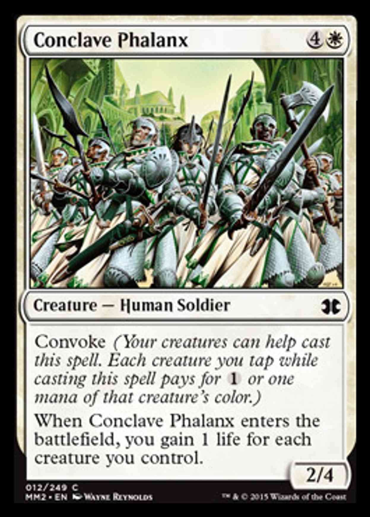 Conclave Phalanx magic card front