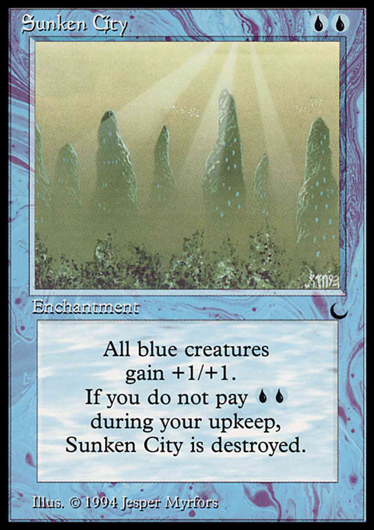 Sunken City magic card front