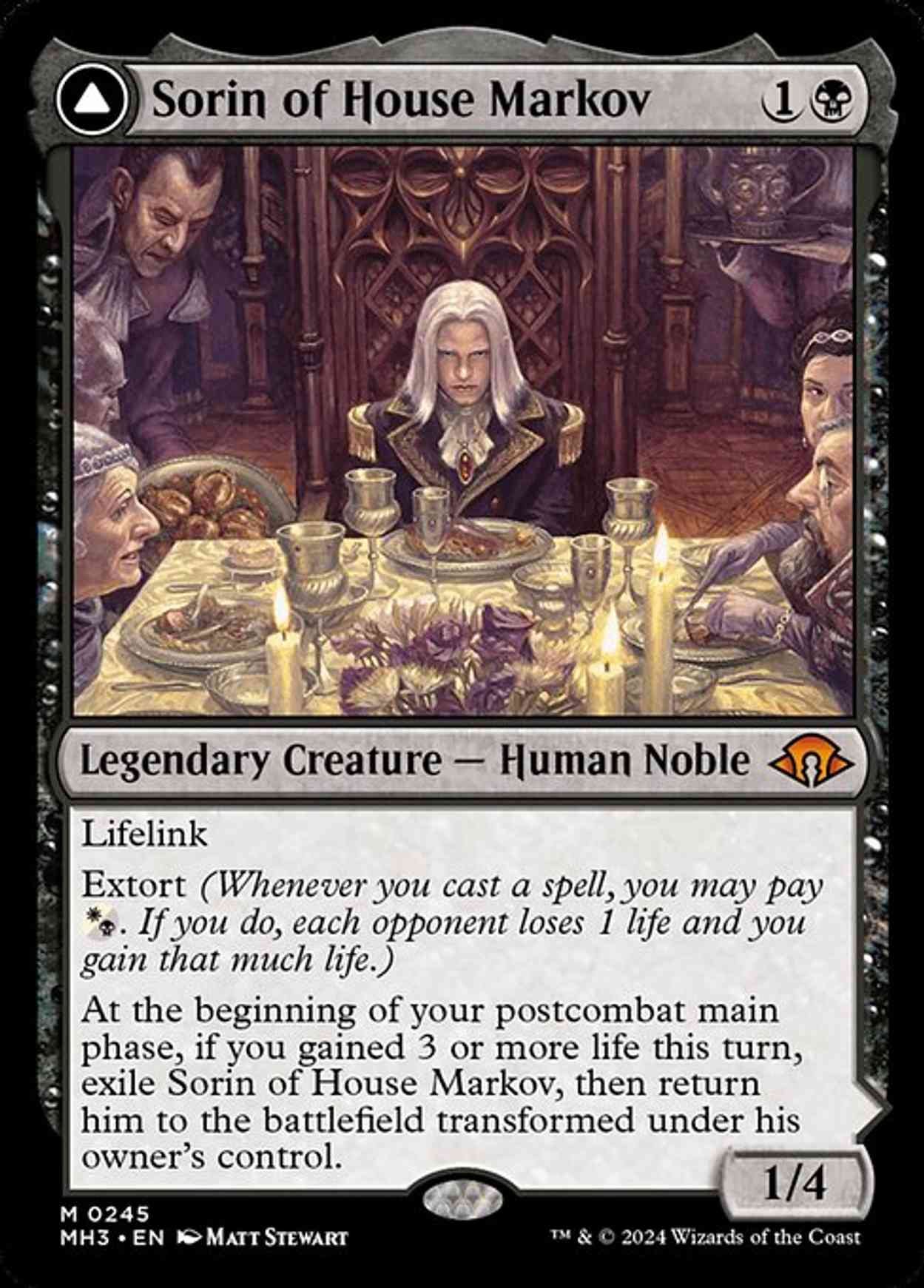 Sorin of House Markov Price from mtg Modern Horizons 3