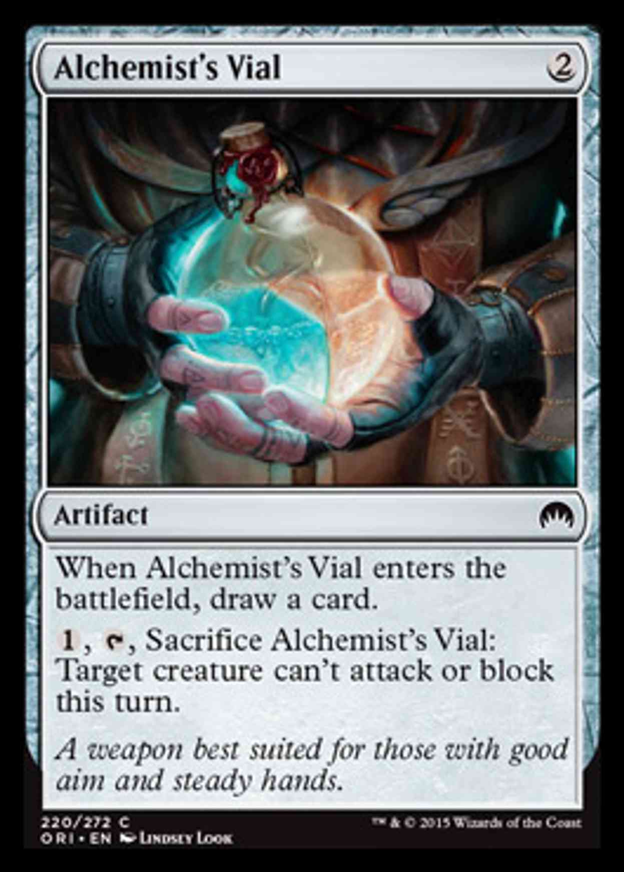 Alchemist's Vial magic card front