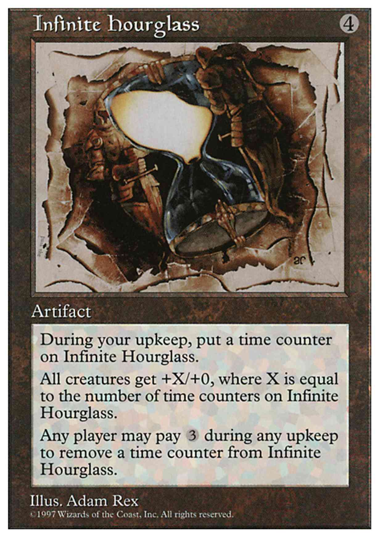 Infinite Hourglass magic card front