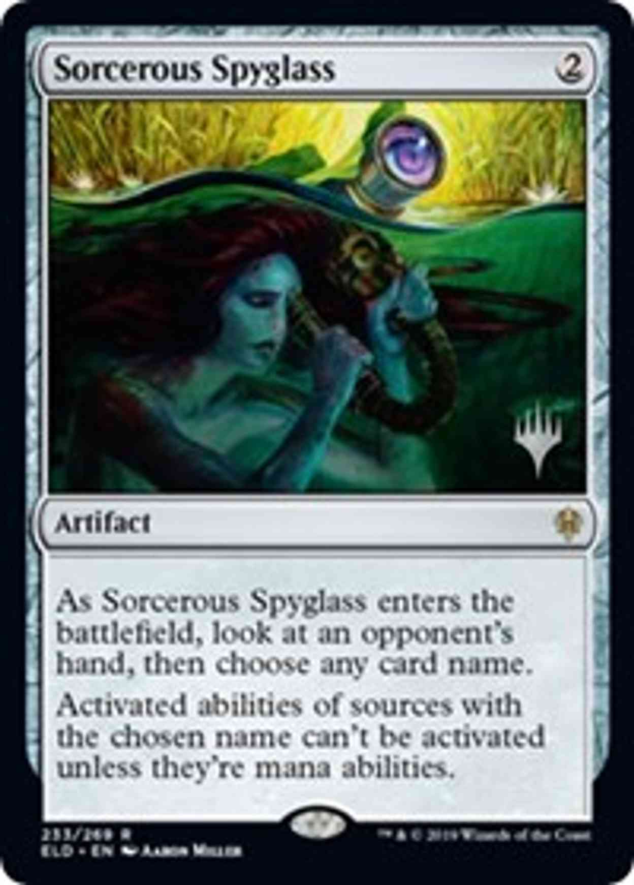 Sorcerous Spyglass magic card front