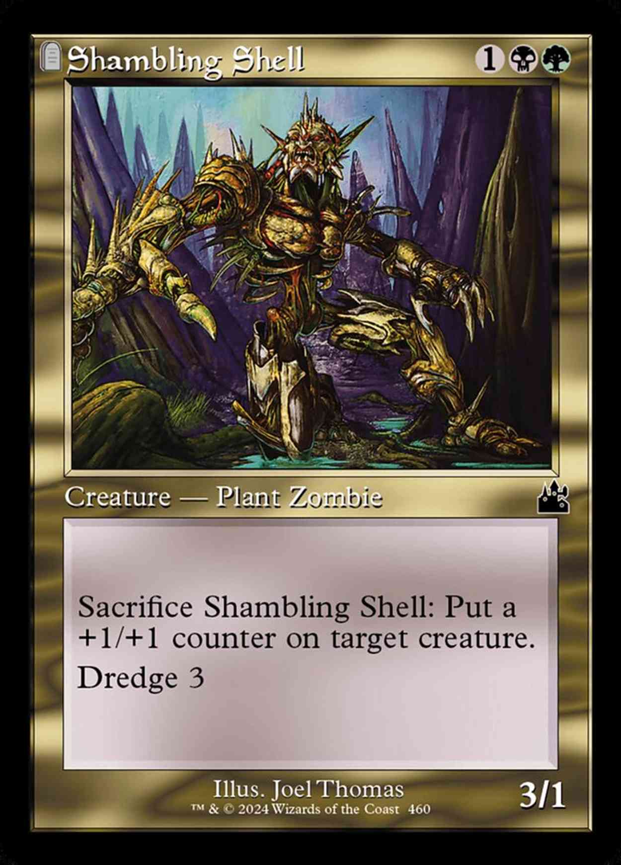 Shambling Shell (Retro Frame) magic card front