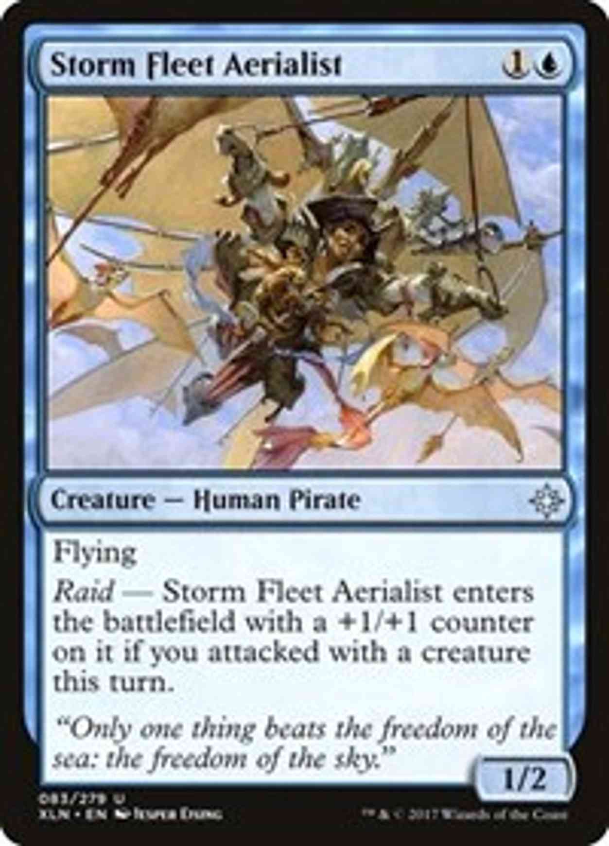 Storm Fleet Aerialist magic card front