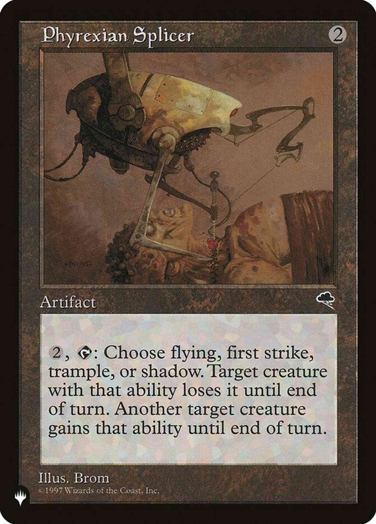 Phyrexian Splicer magic card front