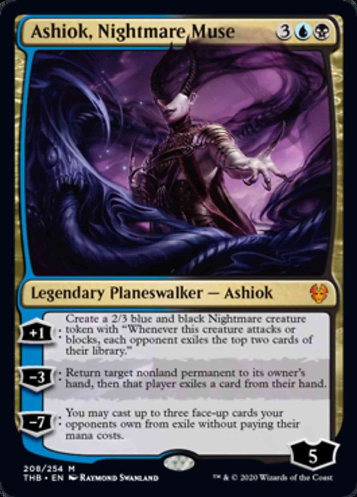 Ashiok, Nightmare Muse magic card front