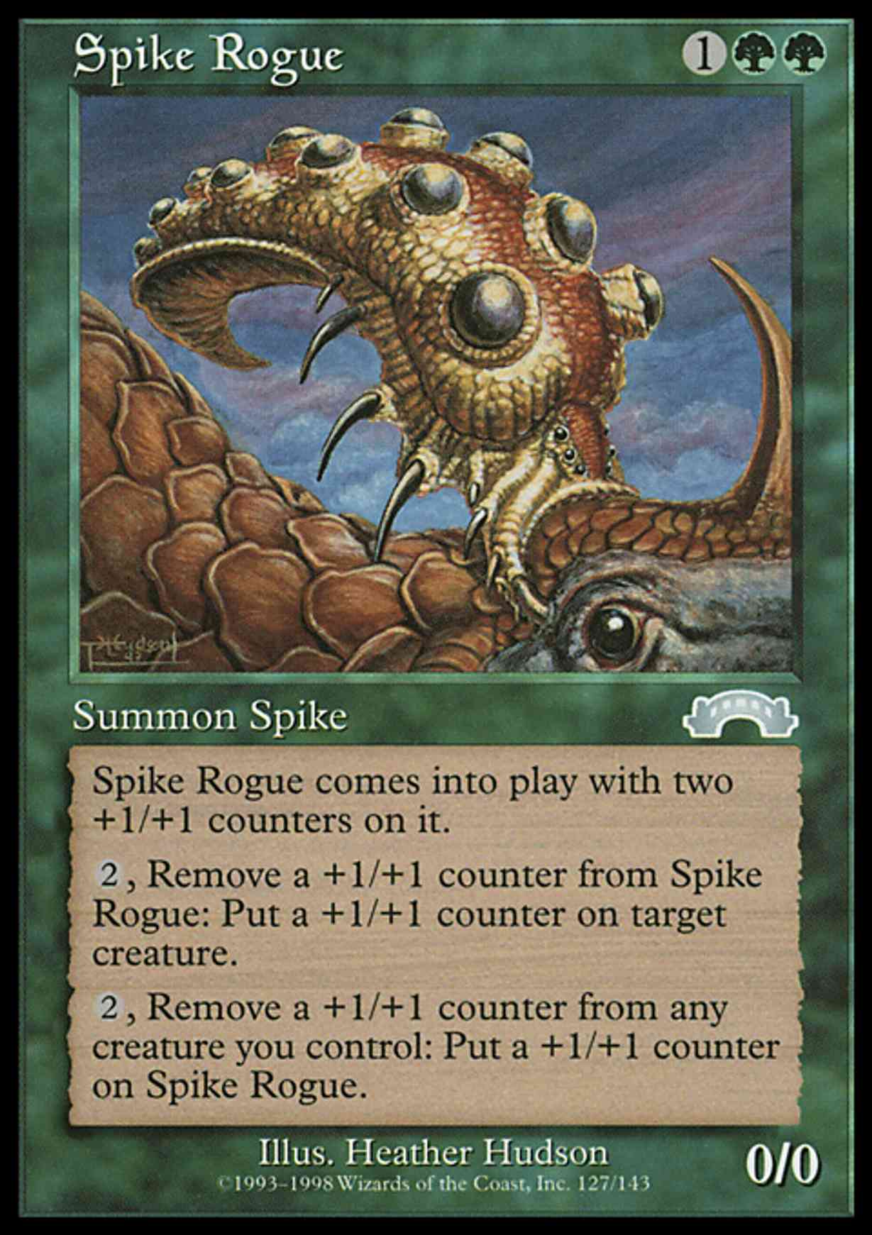 Spike Rogue magic card front
