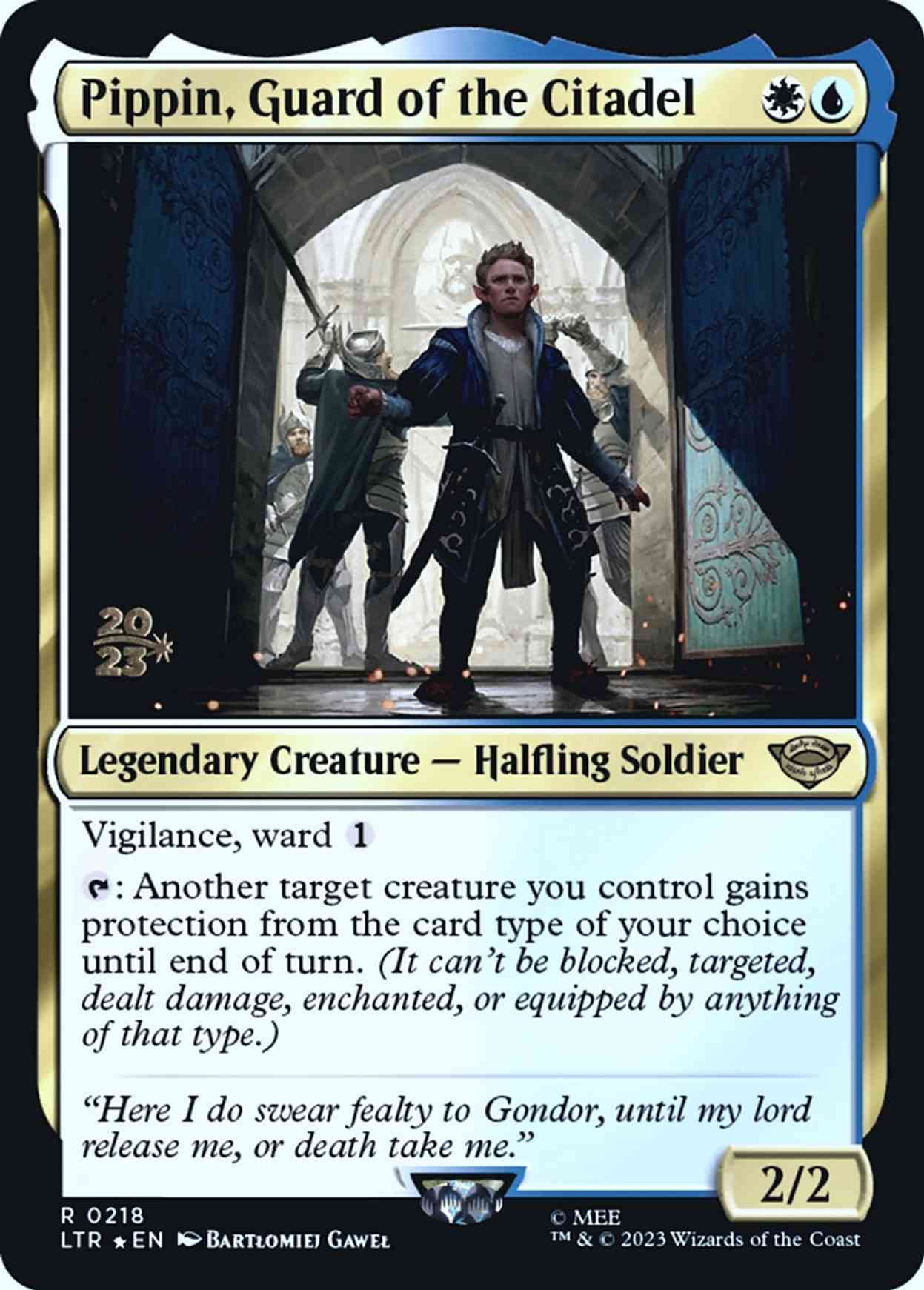 Pippin, Guard of the Citadel magic card front