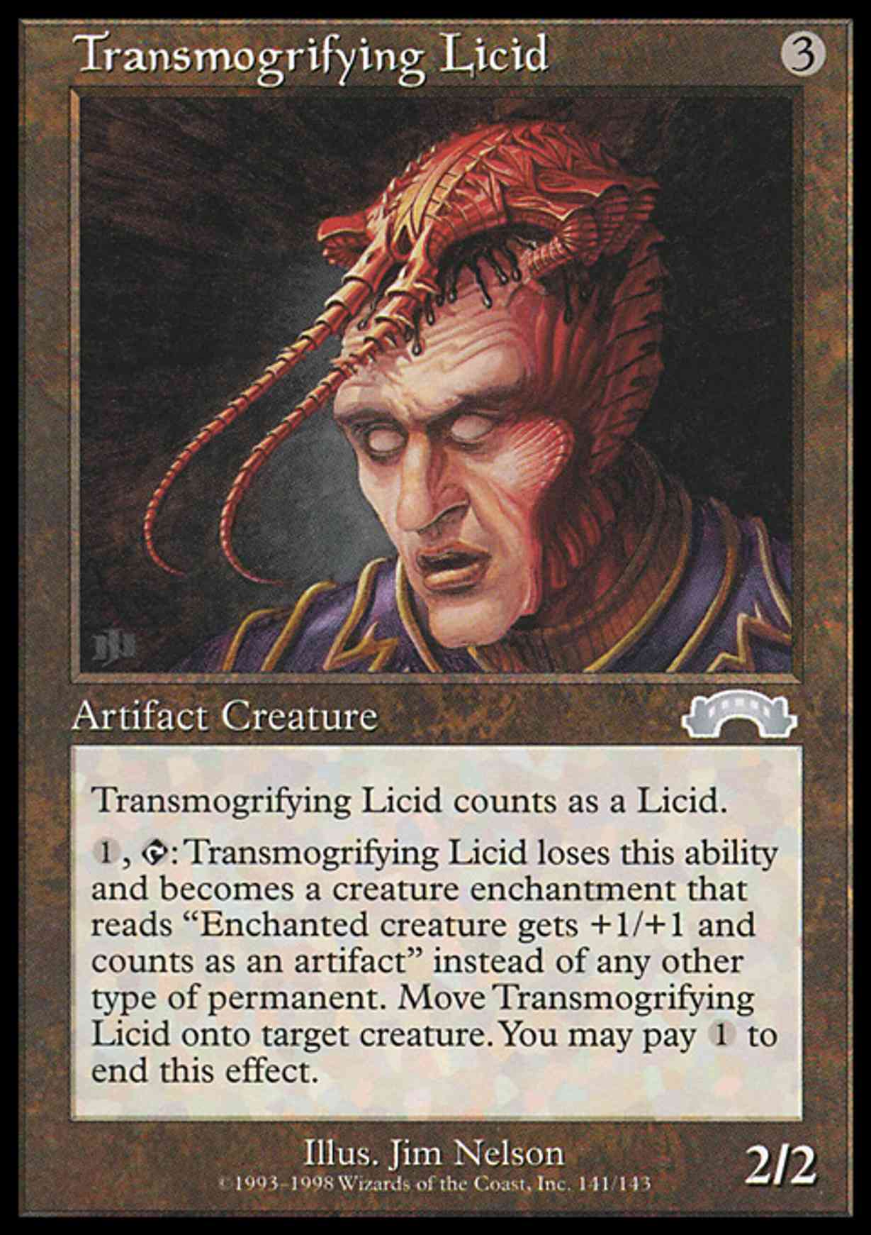Transmogrifying Licid magic card front