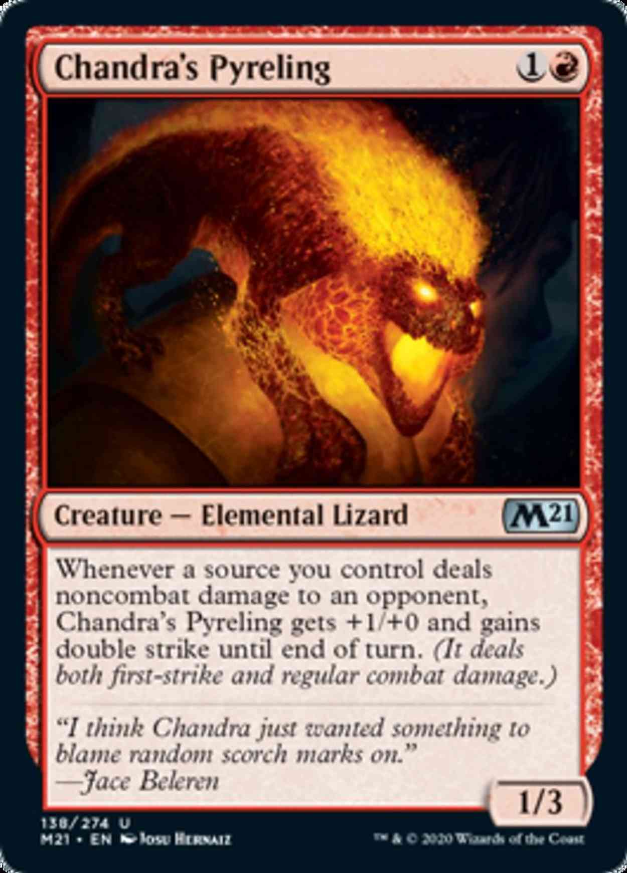 Chandra's Pyreling magic card front