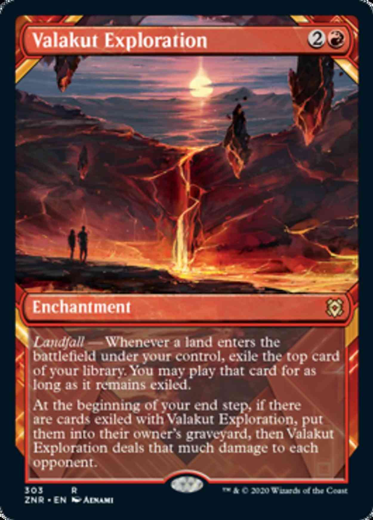 Valakut Exploration (Showcase) magic card front